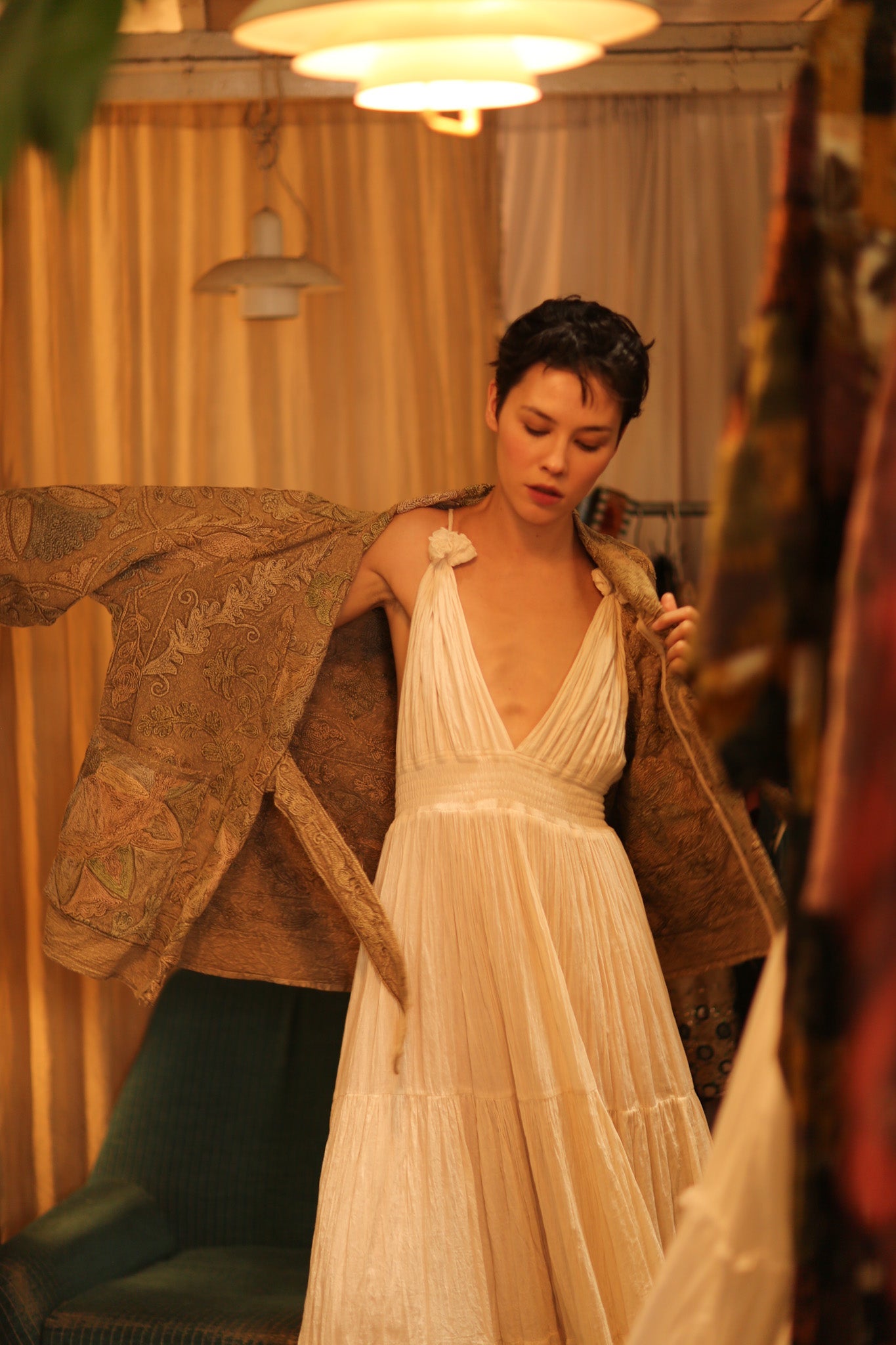 SUZANI SHORT KIMOMO JIMMY - BANGKOK TAILOR CLOTHING STORE - HANDMADE CLOTHING