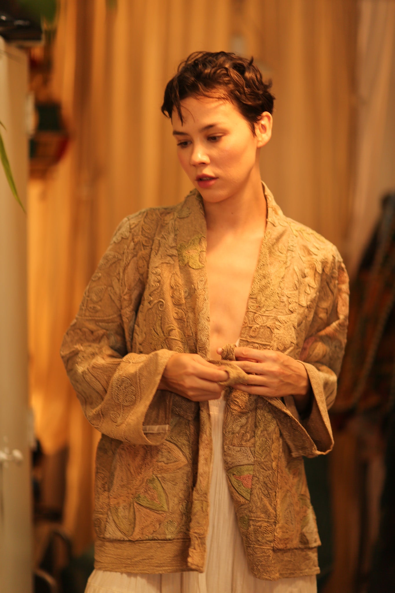 SUZANI SHORT KIMOMO JIMMY - BANGKOK TAILOR CLOTHING STORE - HANDMADE CLOTHING