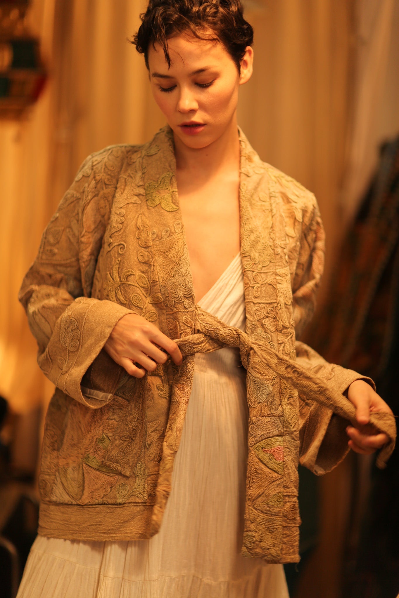 SUZANI SHORT KIMOMO JIMMY - BANGKOK TAILOR CLOTHING STORE - HANDMADE CLOTHING