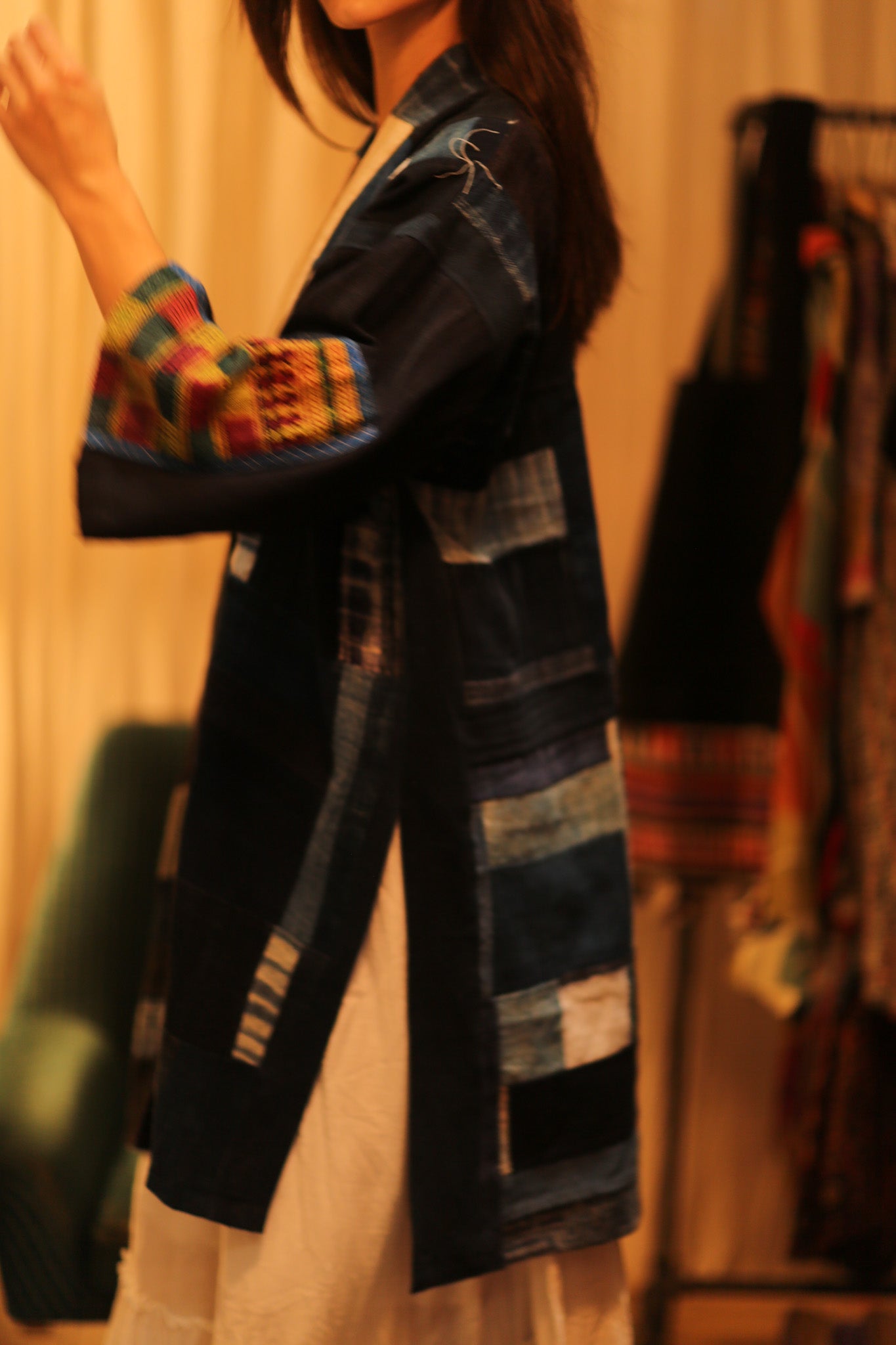 TRIBAL ARTISAN KIMONO ORILA - BANGKOK TAILOR CLOTHING STORE - HANDMADE CLOTHING