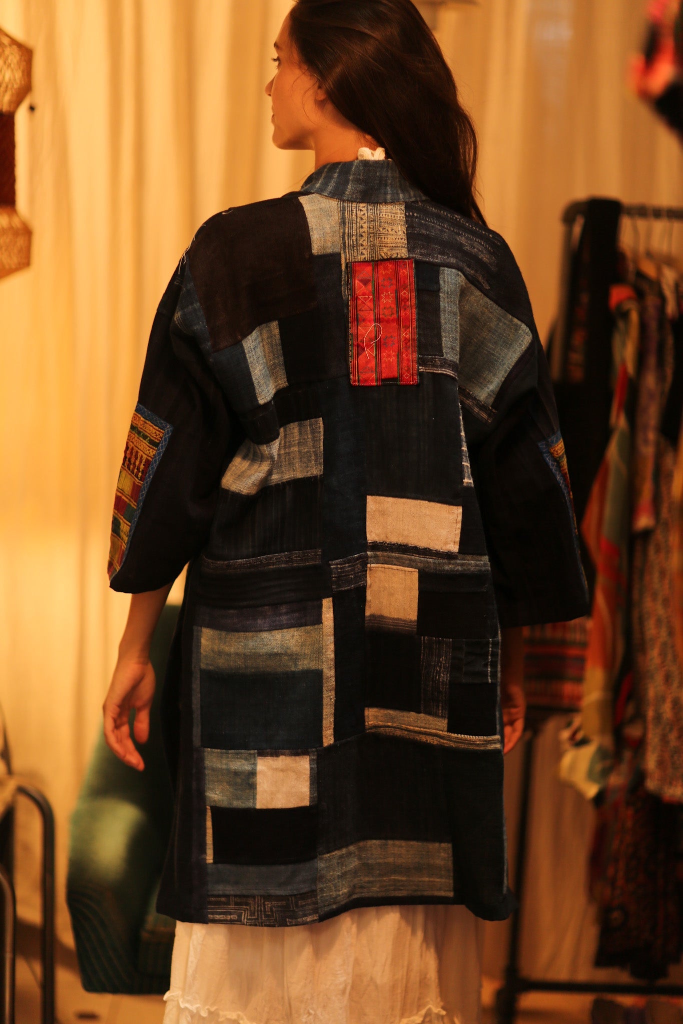 TRIBAL ARTISAN KIMONO ORILA - BANGKOK TAILOR CLOTHING STORE - HANDMADE CLOTHING