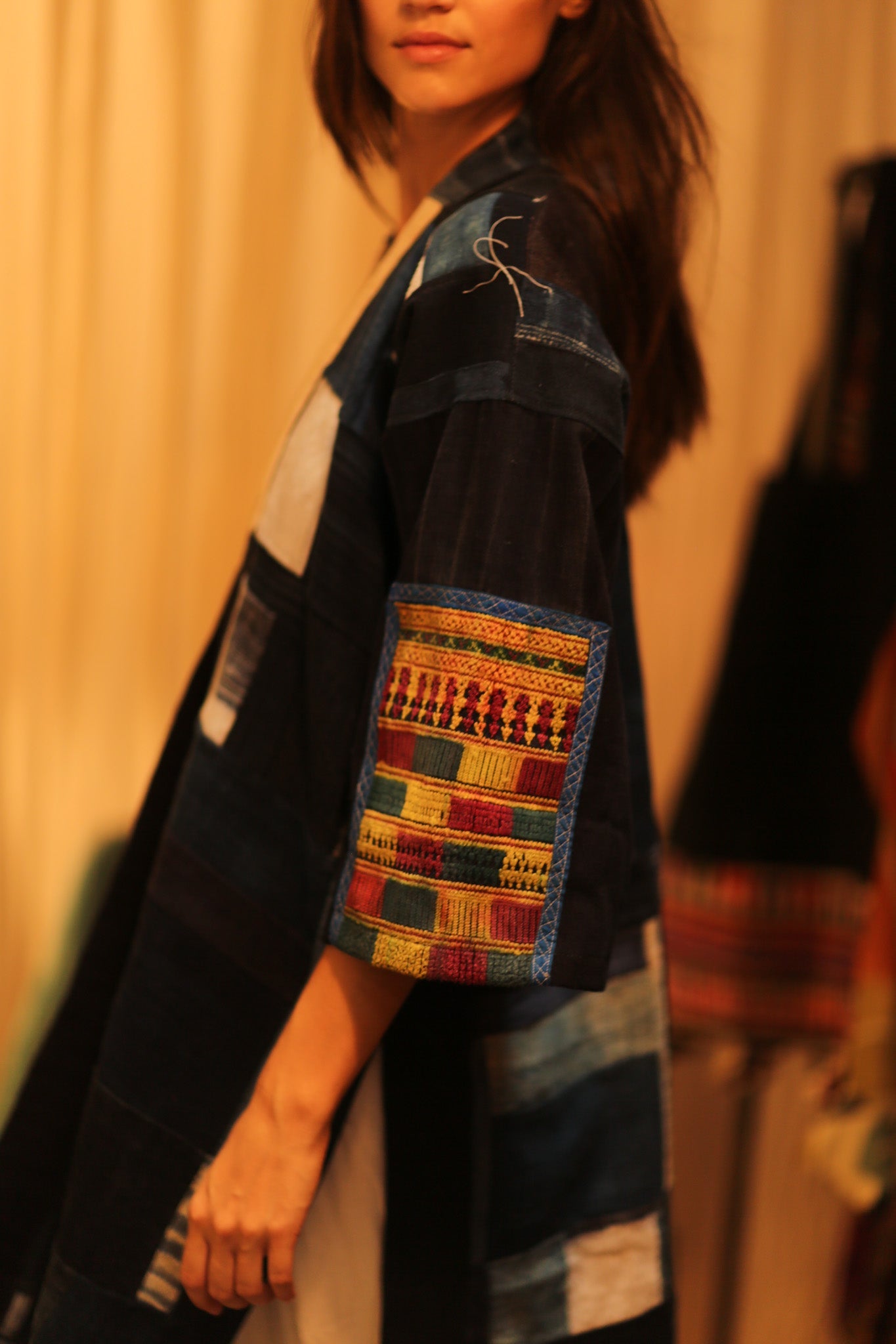 TRIBAL ARTISAN KIMONO ORILA - BANGKOK TAILOR CLOTHING STORE - HANDMADE CLOTHING