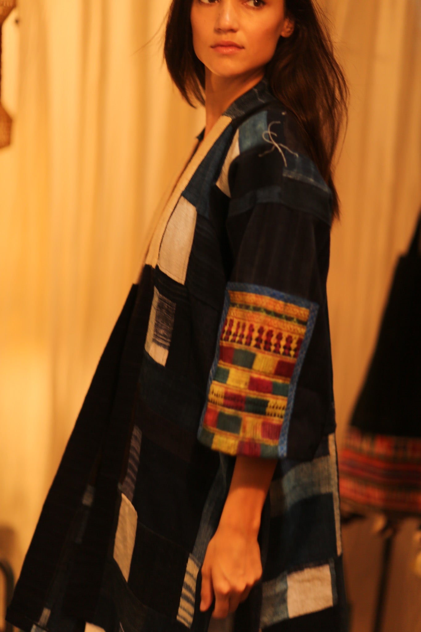 TRIBAL ARTISAN KIMONO ORILA - BANGKOK TAILOR CLOTHING STORE - HANDMADE CLOTHING