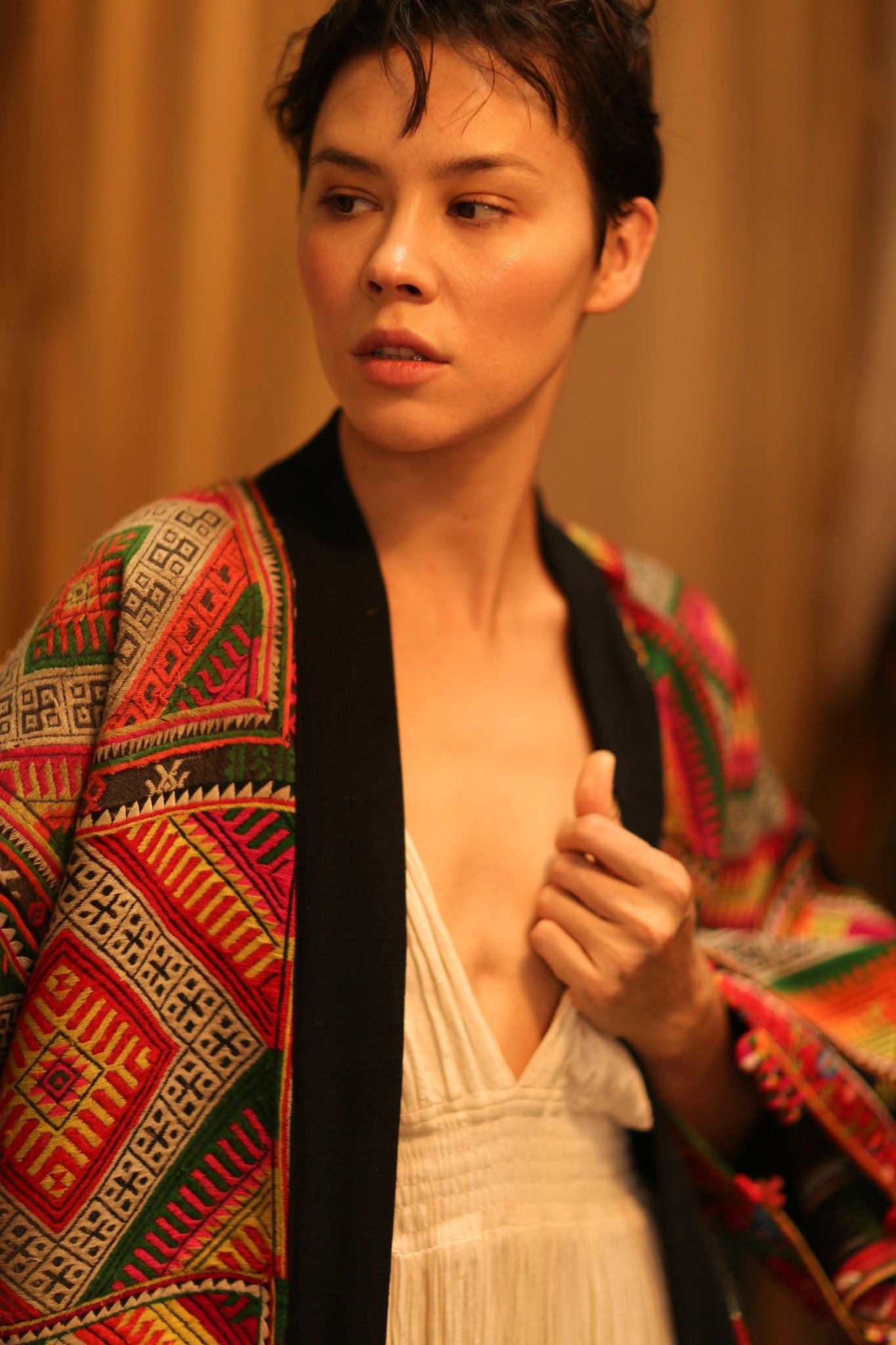 TRIBAL COAT DUSTER BILAL - BANGKOK TAILOR CLOTHING STORE - HANDMADE CLOTHING