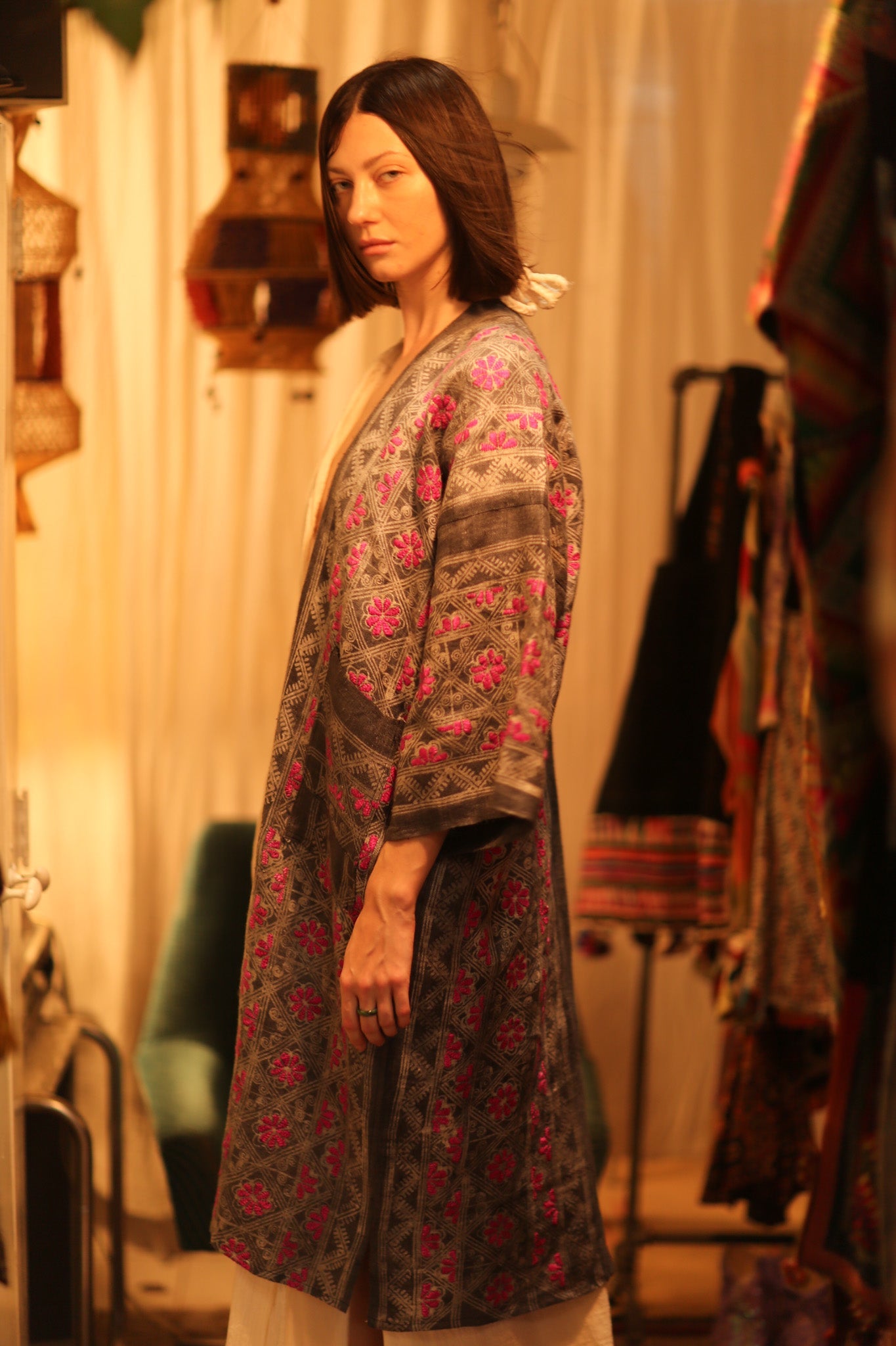 TRIBAL KIMONO BARUNDI - BANGKOK TAILOR CLOTHING STORE - HANDMADE CLOTHING