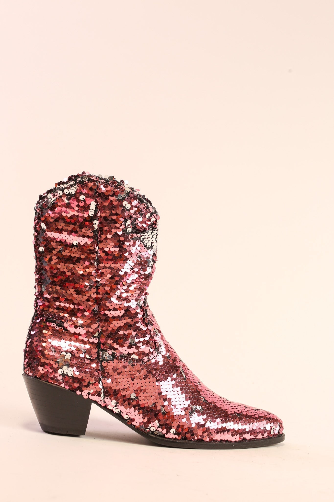 TWO TONE SEQUIN BOOTS TAHSI - BANGKOK TAILOR CLOTHING STORE - HANDMADE CLOTHING