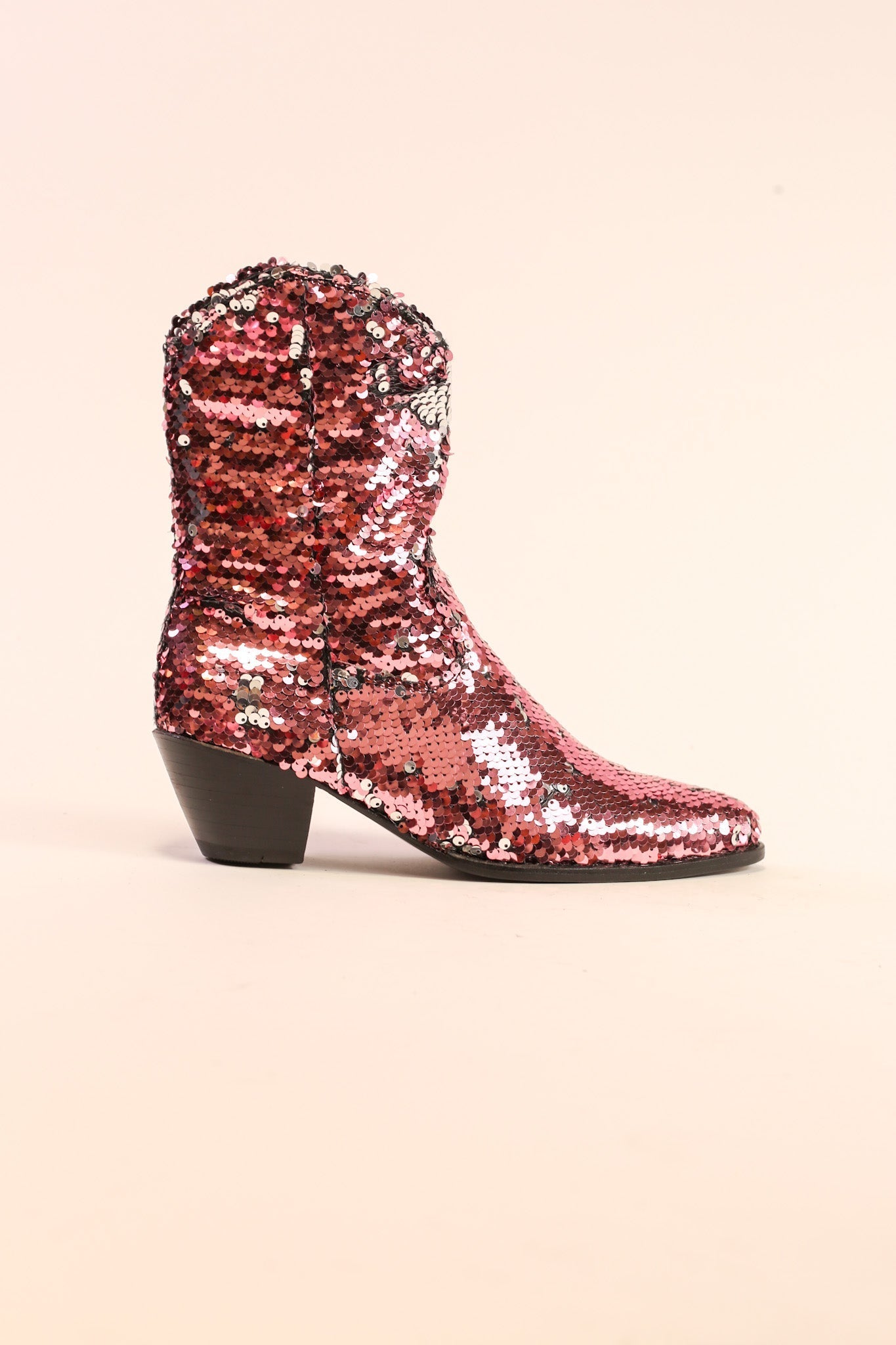 TWO TONE SEQUIN BOOTS TAHSI - BANGKOK TAILOR CLOTHING STORE - HANDMADE CLOTHING