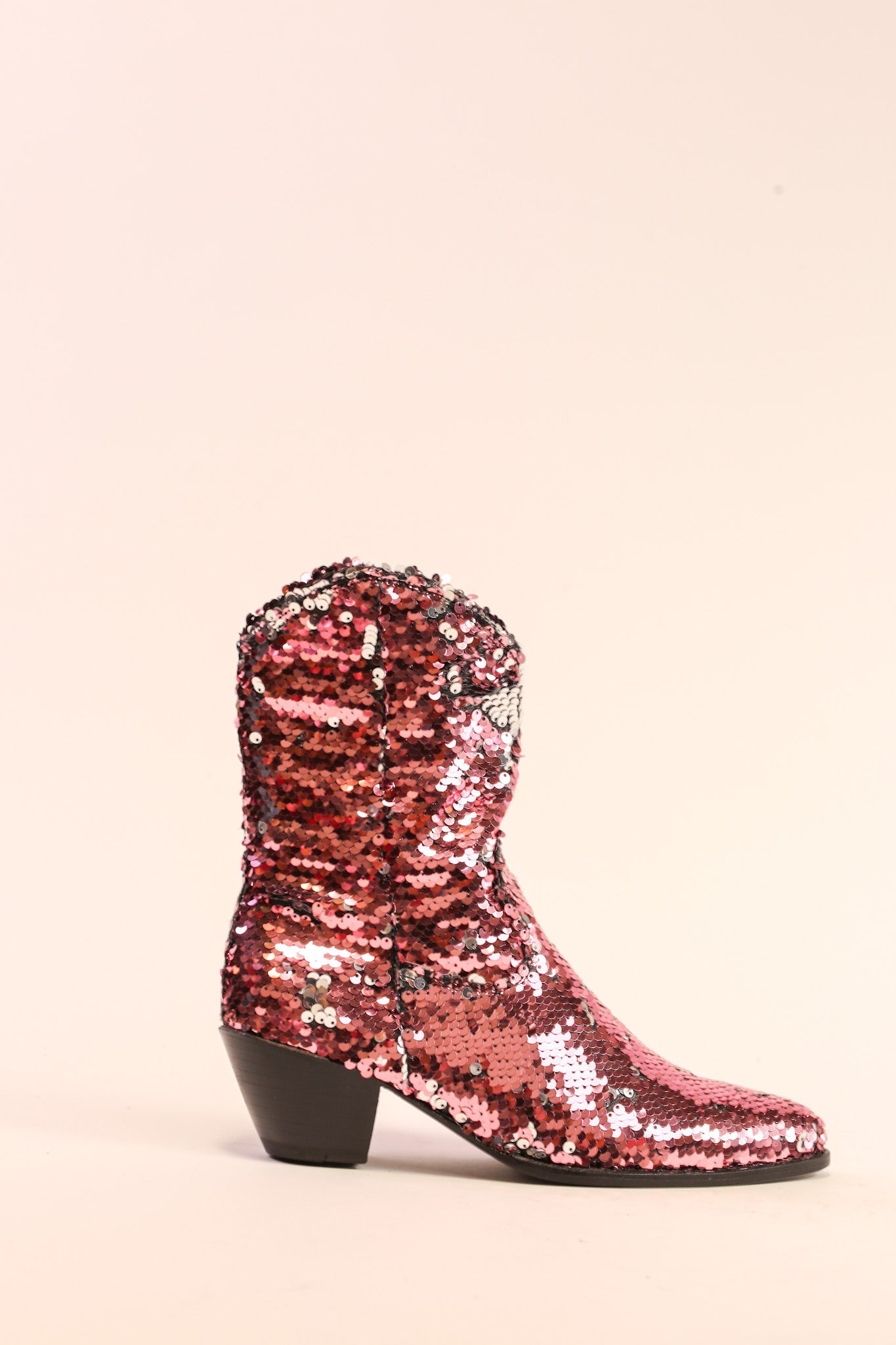 TWO TONE SEQUIN BOOTS TAHSI - BANGKOK TAILOR CLOTHING STORE - HANDMADE CLOTHING