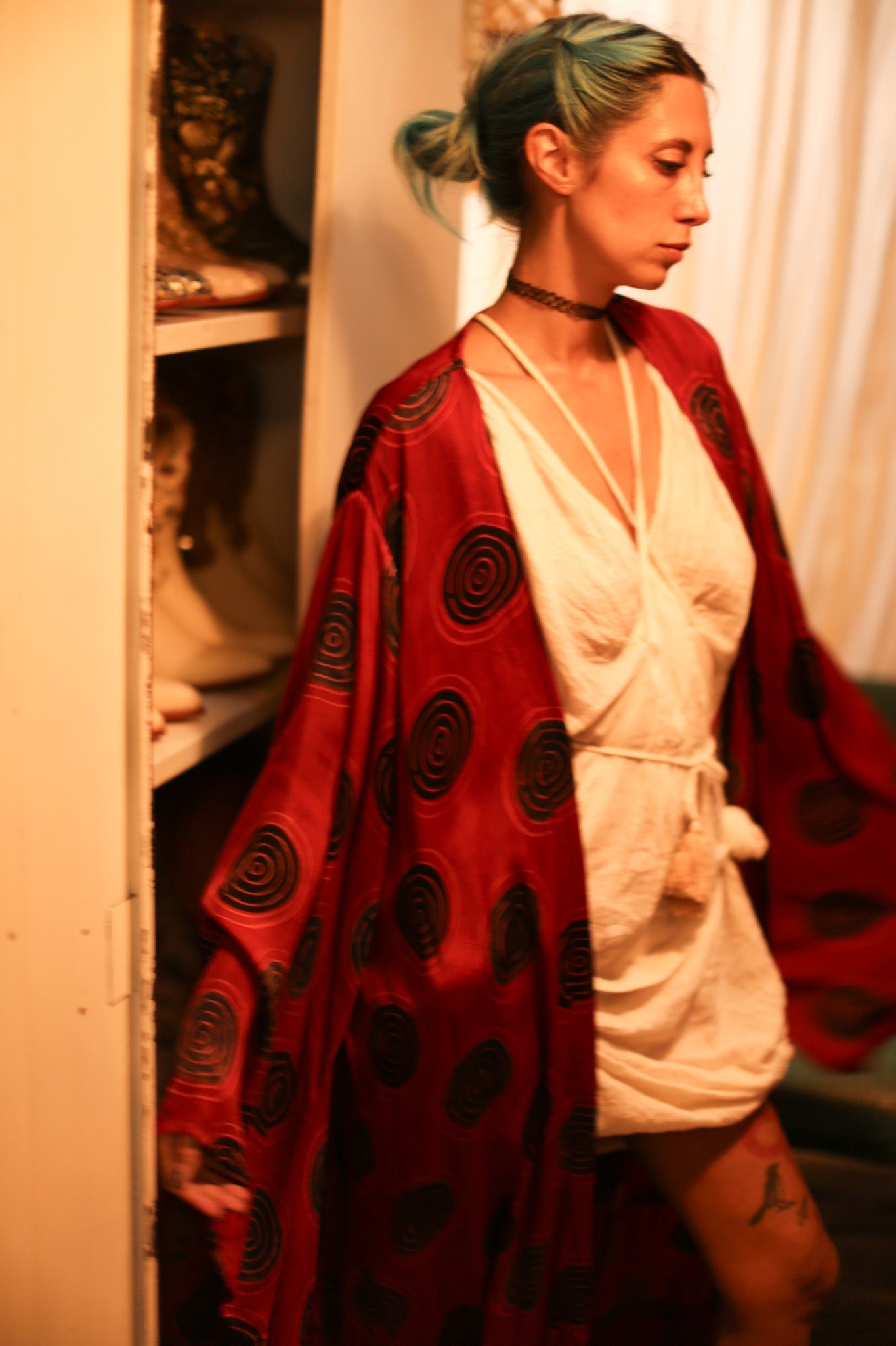 XXL WING SILK KIMONO - BANGKOK TAILOR CLOTHING STORE - HANDMADE CLOTHING