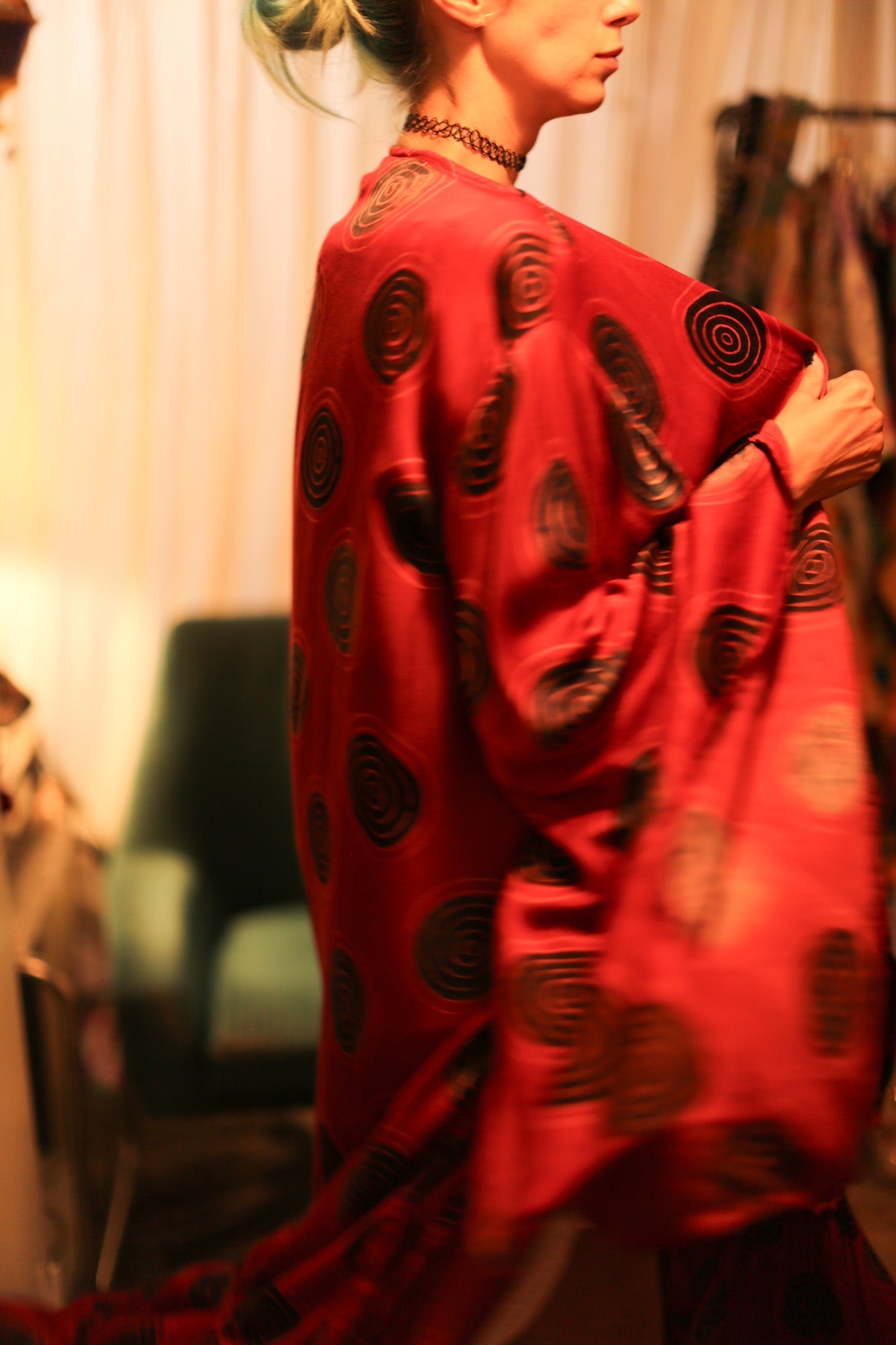 XXL WING SILK KIMONO - BANGKOK TAILOR CLOTHING STORE - HANDMADE CLOTHING