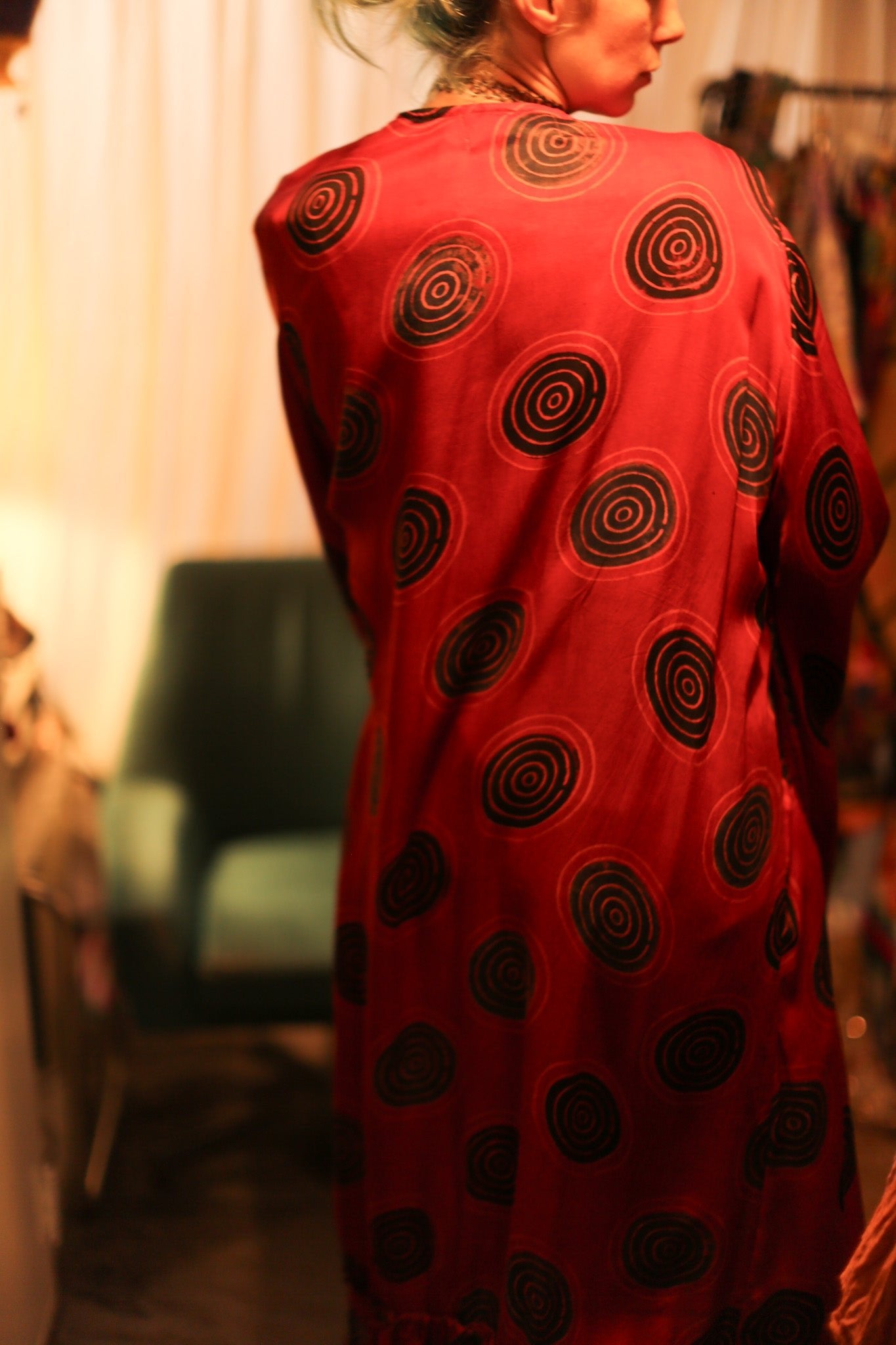 XXL WING SILK KIMONO - BANGKOK TAILOR CLOTHING STORE - HANDMADE CLOTHING