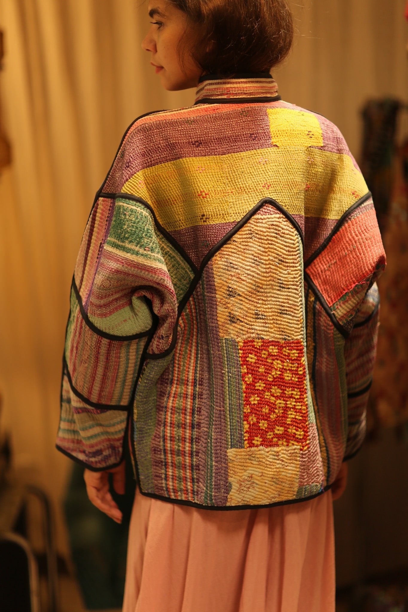 YANIS KANTHA BOMBER JACKET - BANGKOK TAILOR CLOTHING STORE - HANDMADE CLOTHING