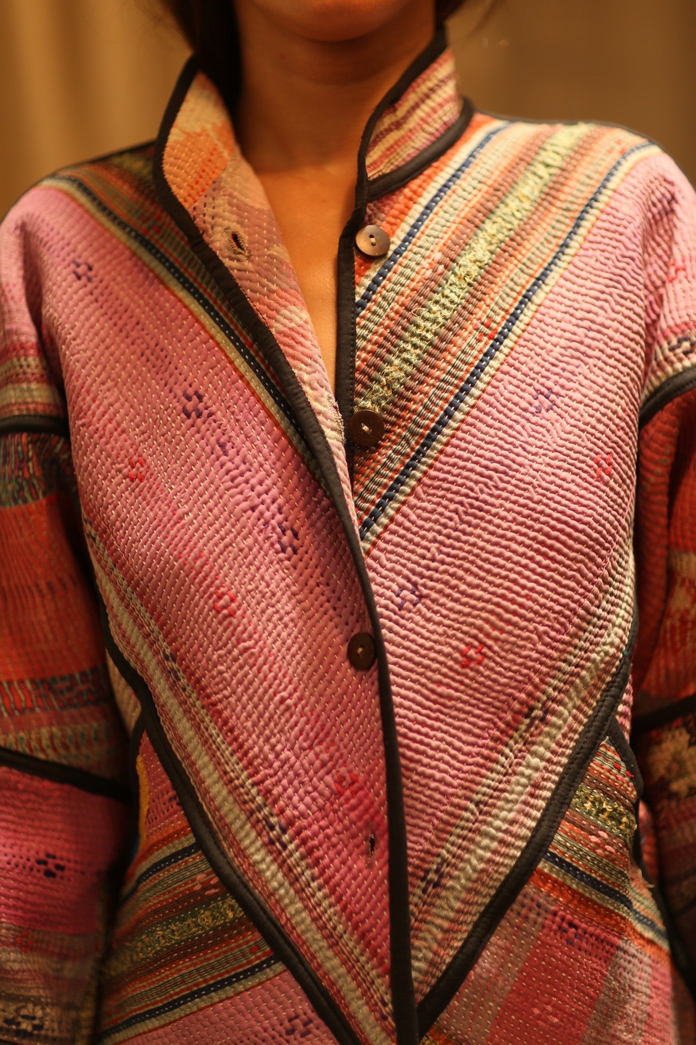 YANIS KANTHA BOMBER JACKET - BANGKOK TAILOR CLOTHING STORE - HANDMADE CLOTHING
