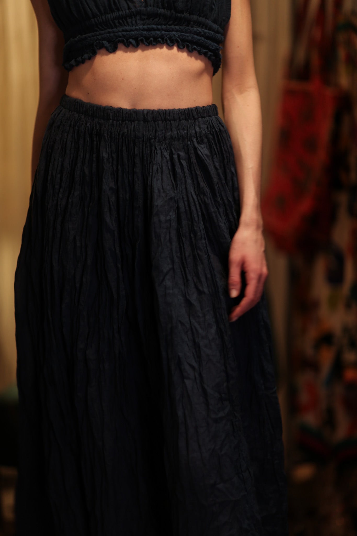 YUMI COTTON SKIRT - BANGKOK TAILOR CLOTHING STORE - HANDMADE CLOTHING