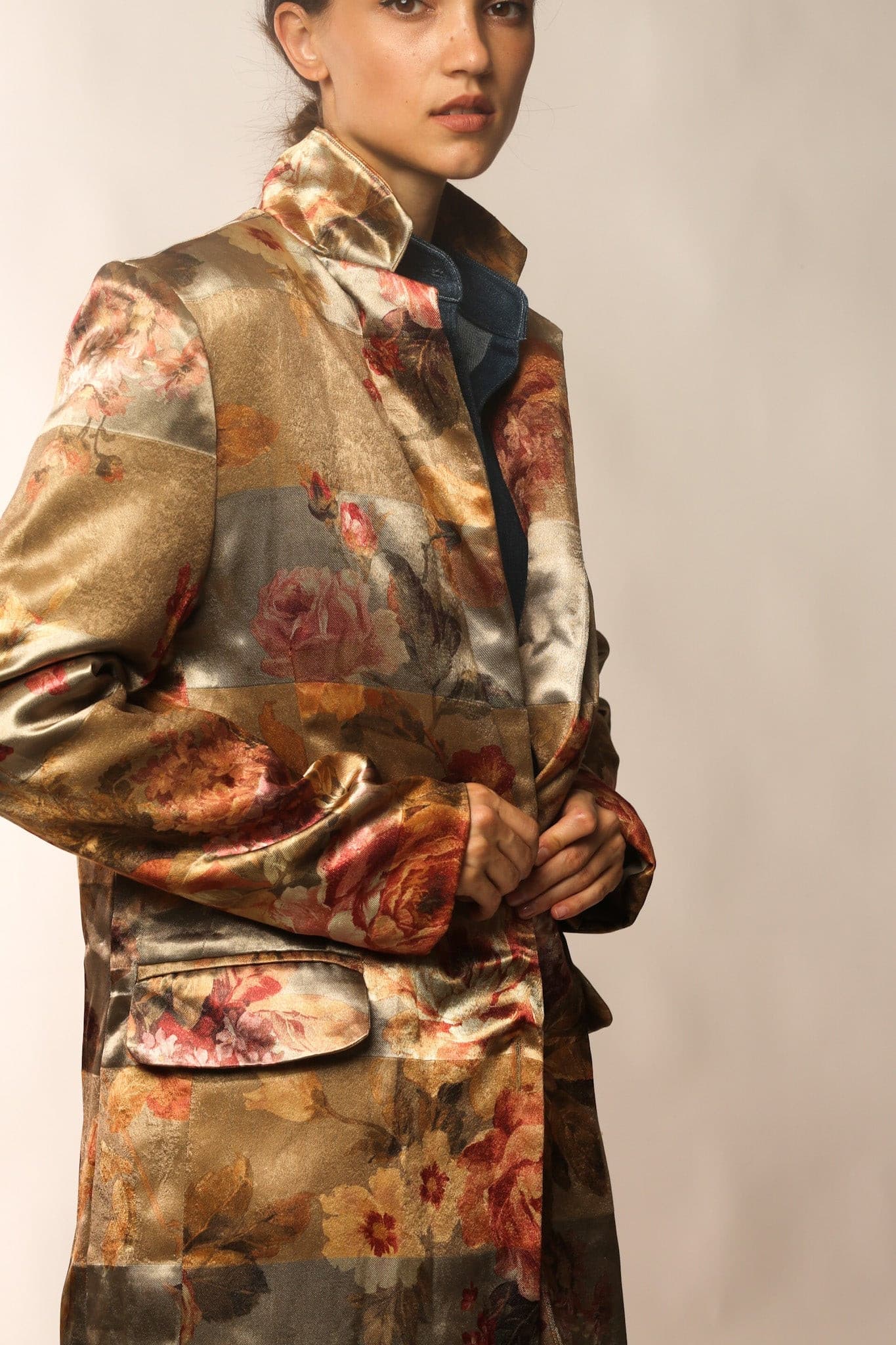 COAT JACKET MARILU - BANGKOK TAILOR CLOTHING STORE - HANDMADE CLOTHING