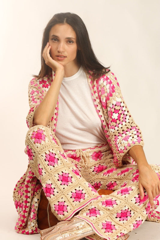 CROCHET SUIT BETTY - BANGKOK TAILOR CLOTHING STORE - HANDMADE CLOTHING