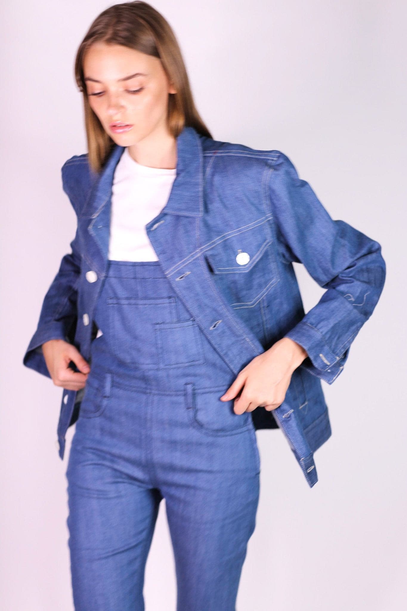 DENIM JACKET SIBI - BANGKOK TAILOR CLOTHING STORE - HANDMADE CLOTHING