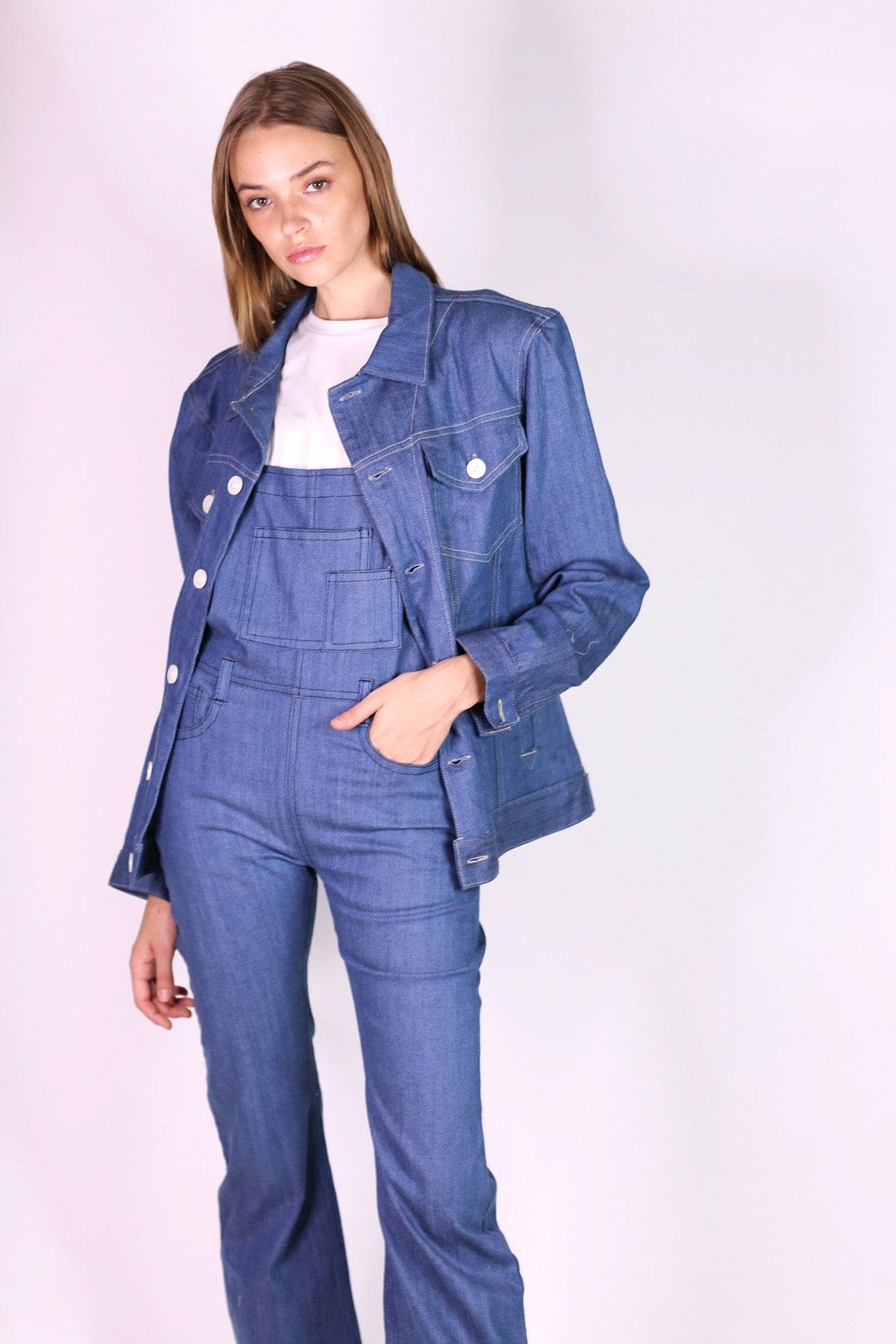 DENIM JACKET SIBI - BANGKOK TAILOR CLOTHING STORE - HANDMADE CLOTHING