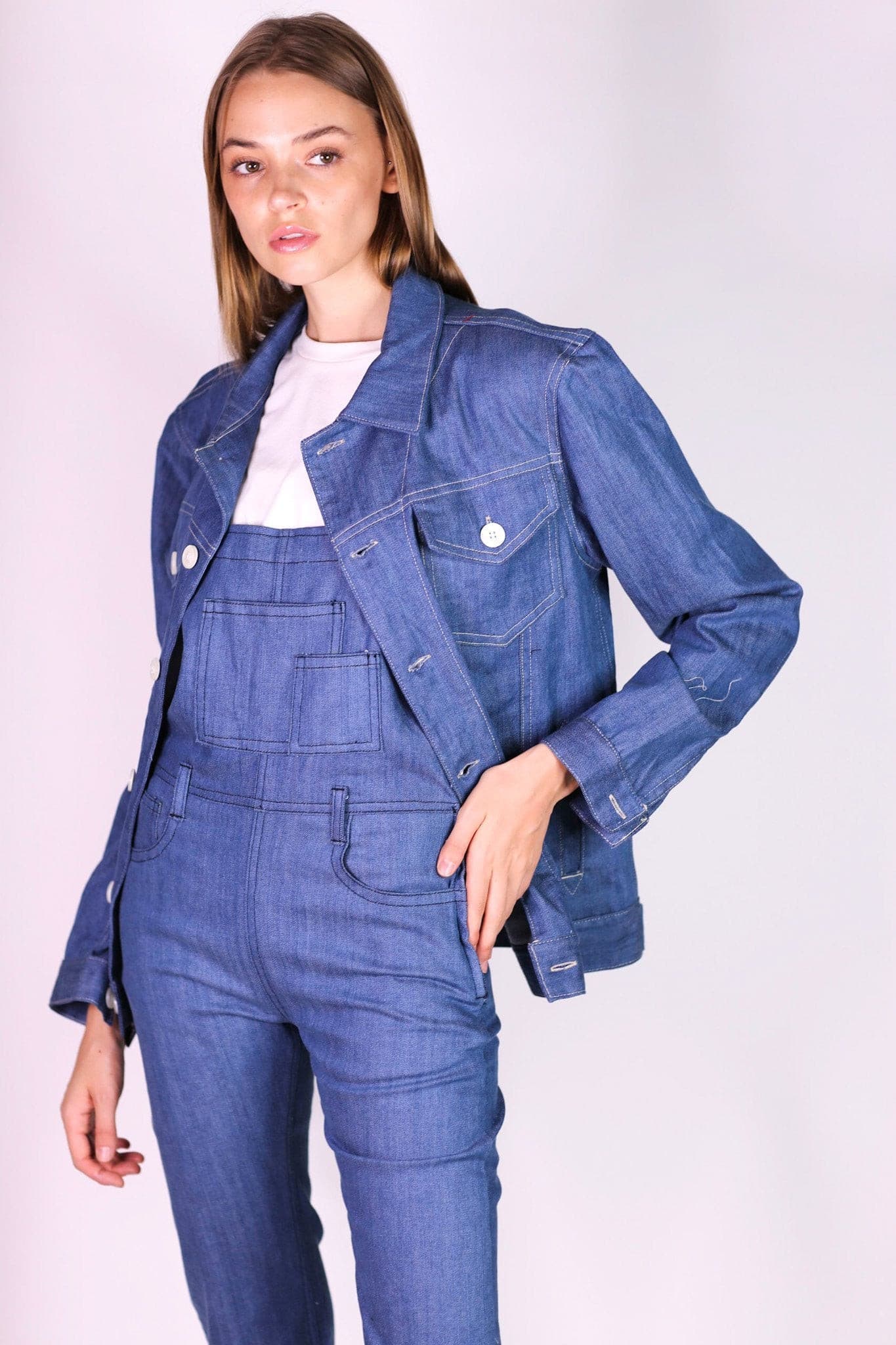 DENIM JACKET SIBI - BANGKOK TAILOR CLOTHING STORE - HANDMADE CLOTHING