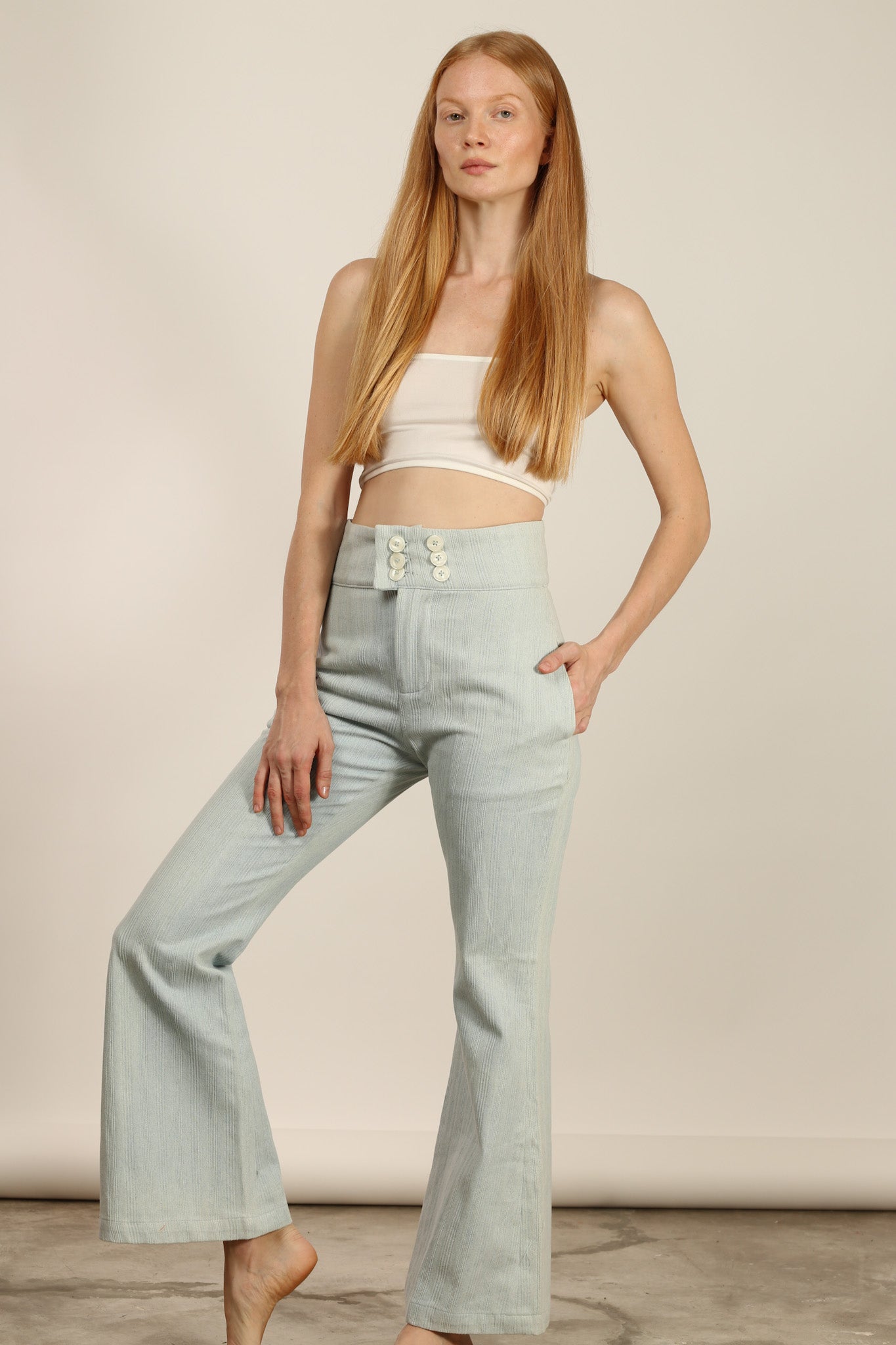 DENIM PANTS NATOUK - BANGKOK TAILOR CLOTHING STORE - HANDMADE CLOTHING