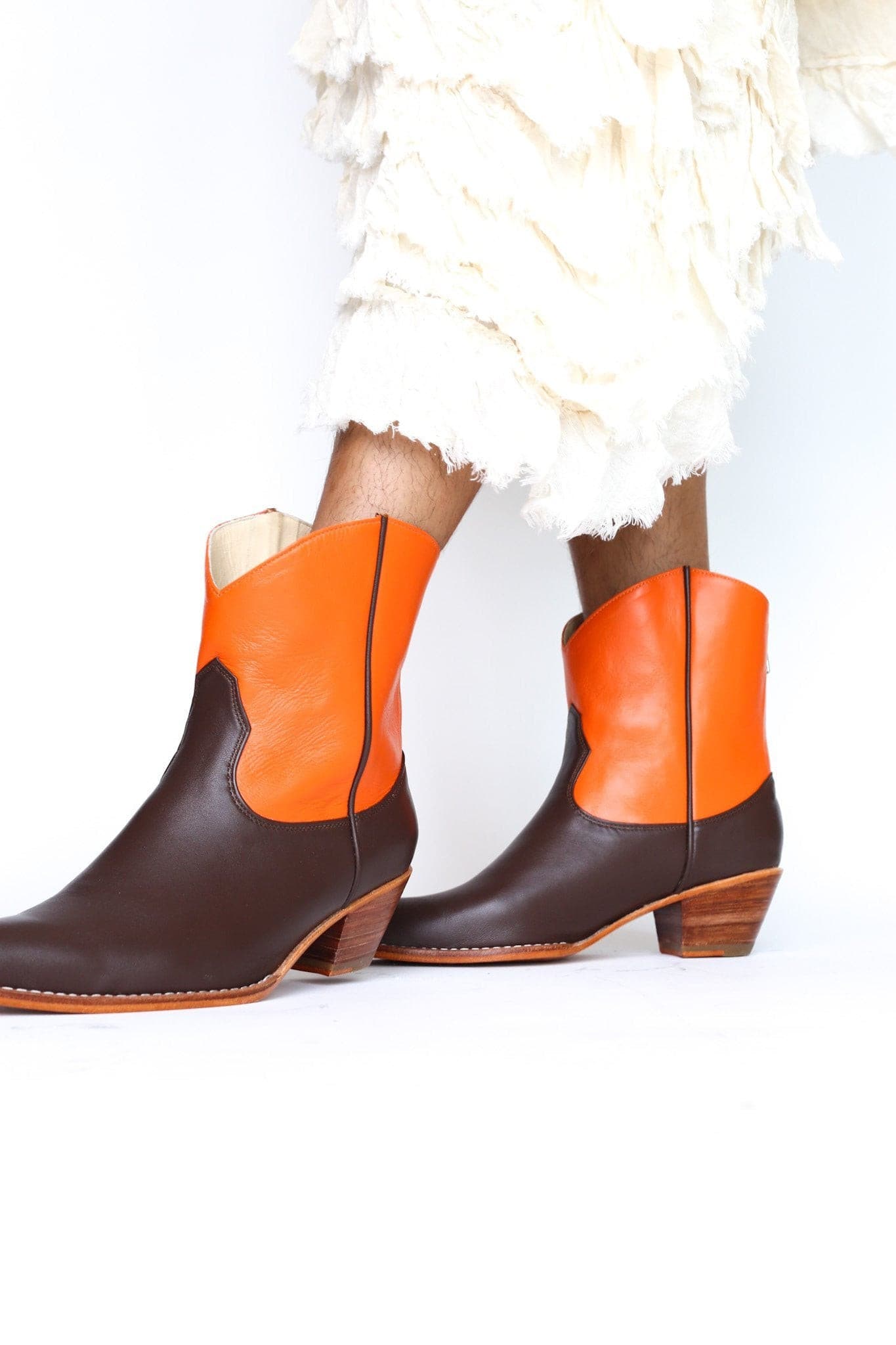 EASY RIDER SHORT BOOTS BOOTIES - BANGKOK TAILOR CLOTHING STORE - HANDMADE CLOTHING
