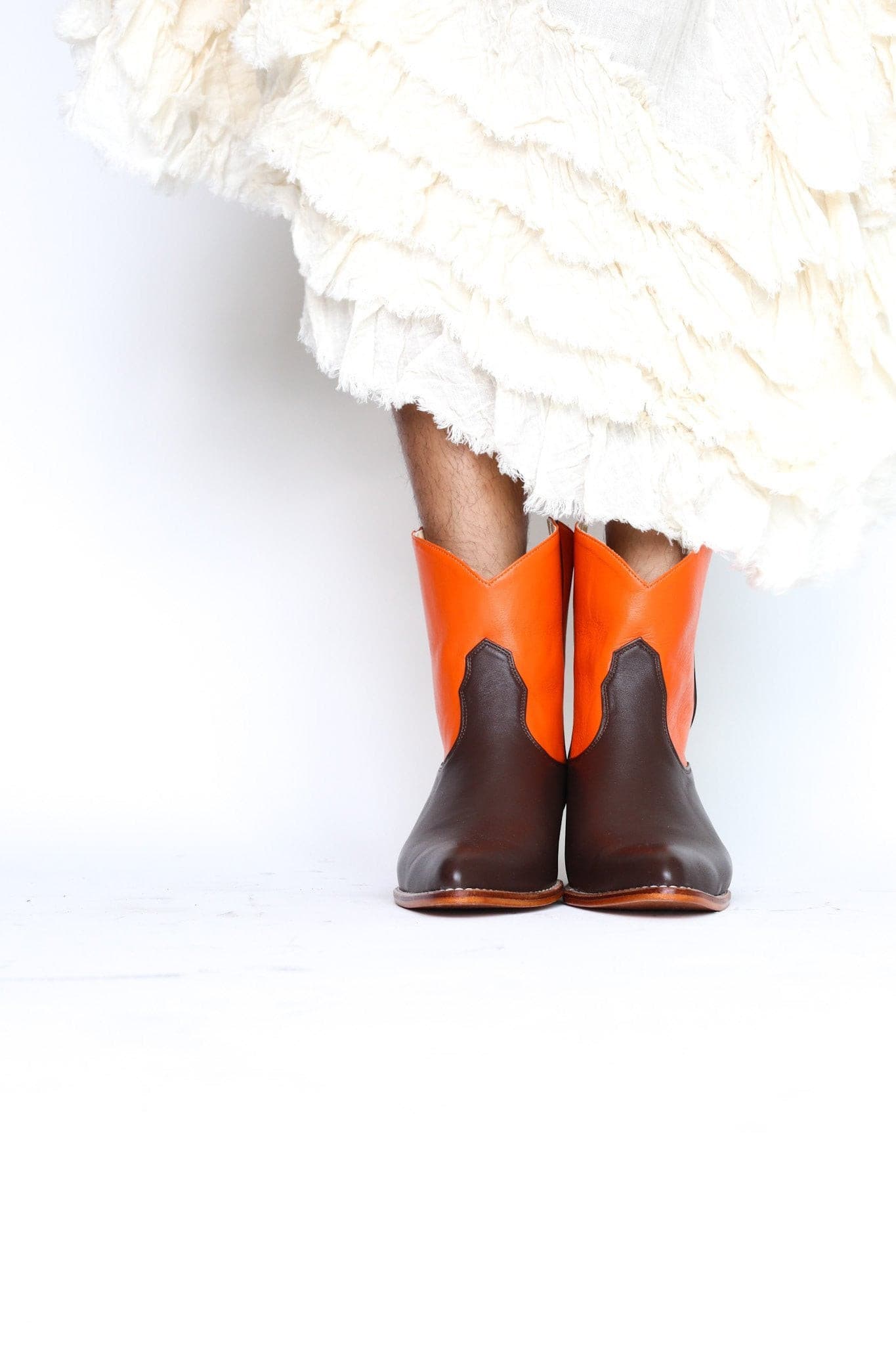 EASY RIDER SHORT BOOTS BOOTIES - BANGKOK TAILOR CLOTHING STORE - HANDMADE CLOTHING