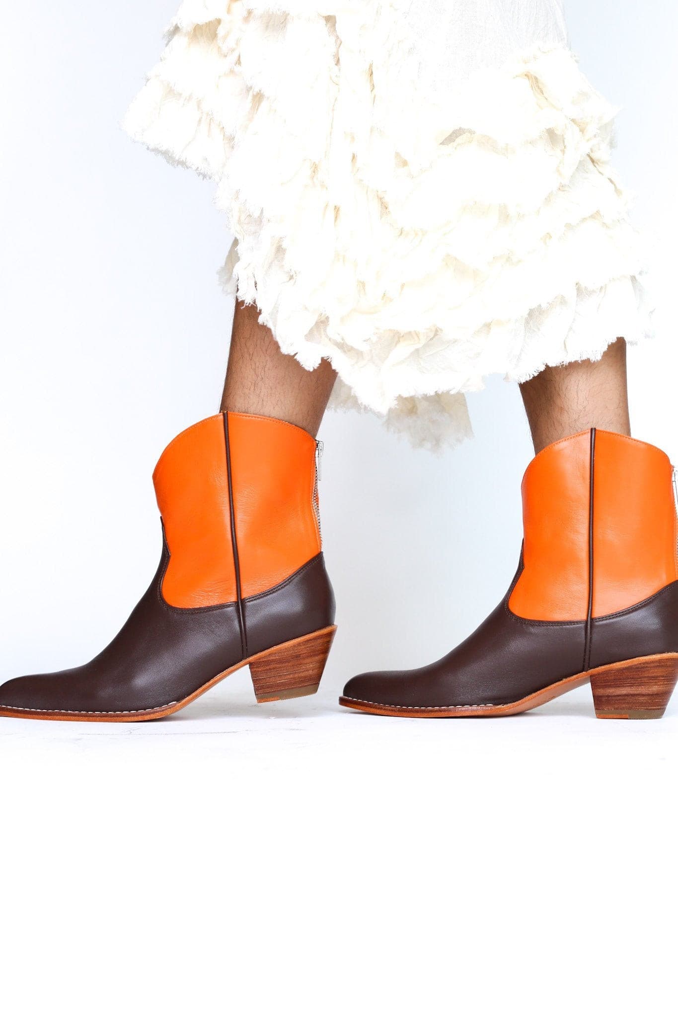 EASY RIDER SHORT BOOTS BOOTIES - BANGKOK TAILOR CLOTHING STORE - HANDMADE CLOTHING