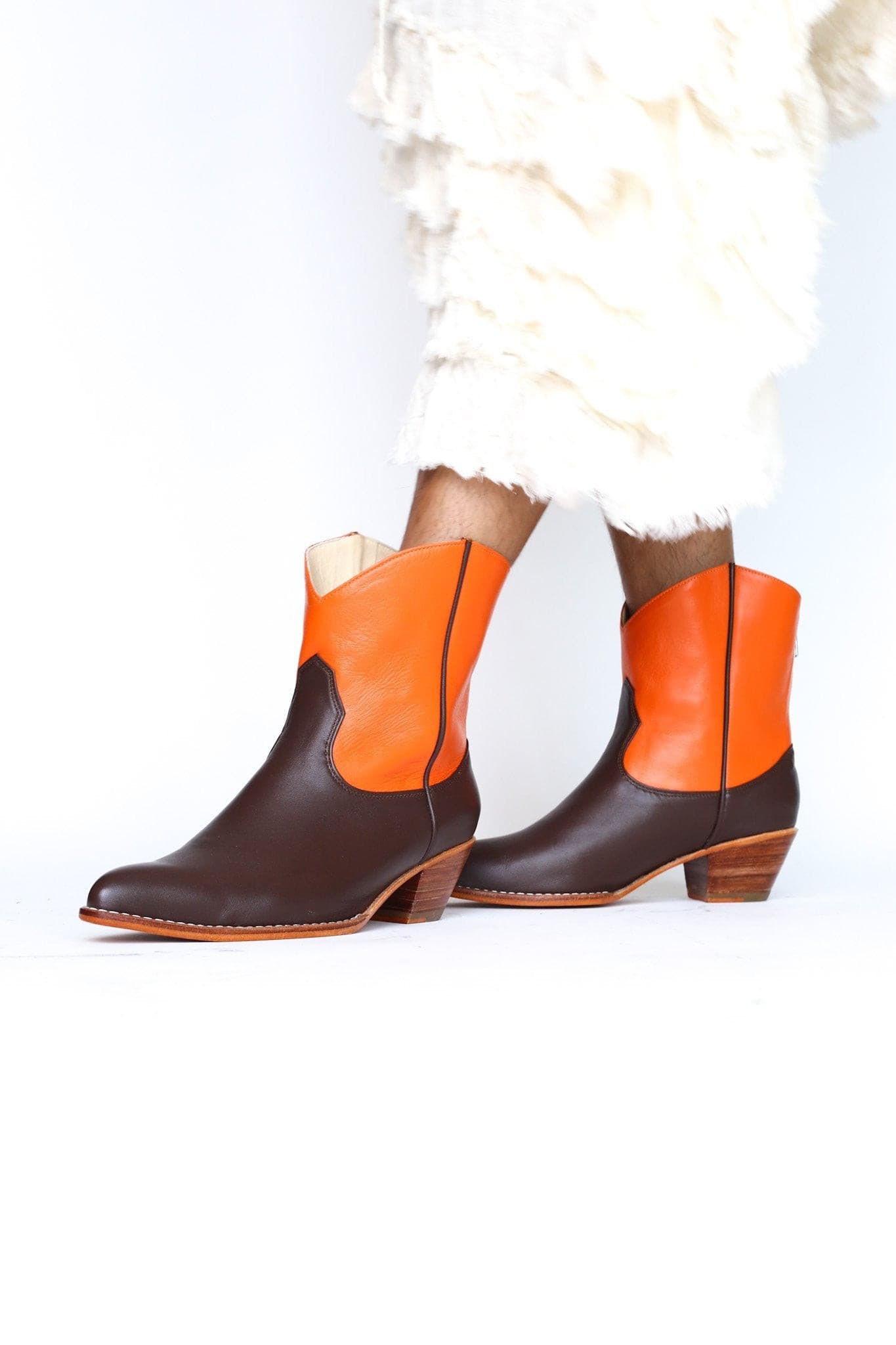 EASY RIDER SHORT BOOTS BOOTIES - BANGKOK TAILOR CLOTHING STORE - HANDMADE CLOTHING