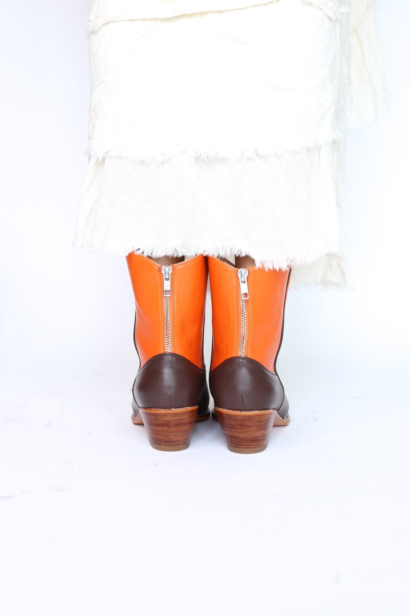 EASY RIDER SHORT BOOTS BOOTIES - BANGKOK TAILOR CLOTHING STORE - HANDMADE CLOTHING