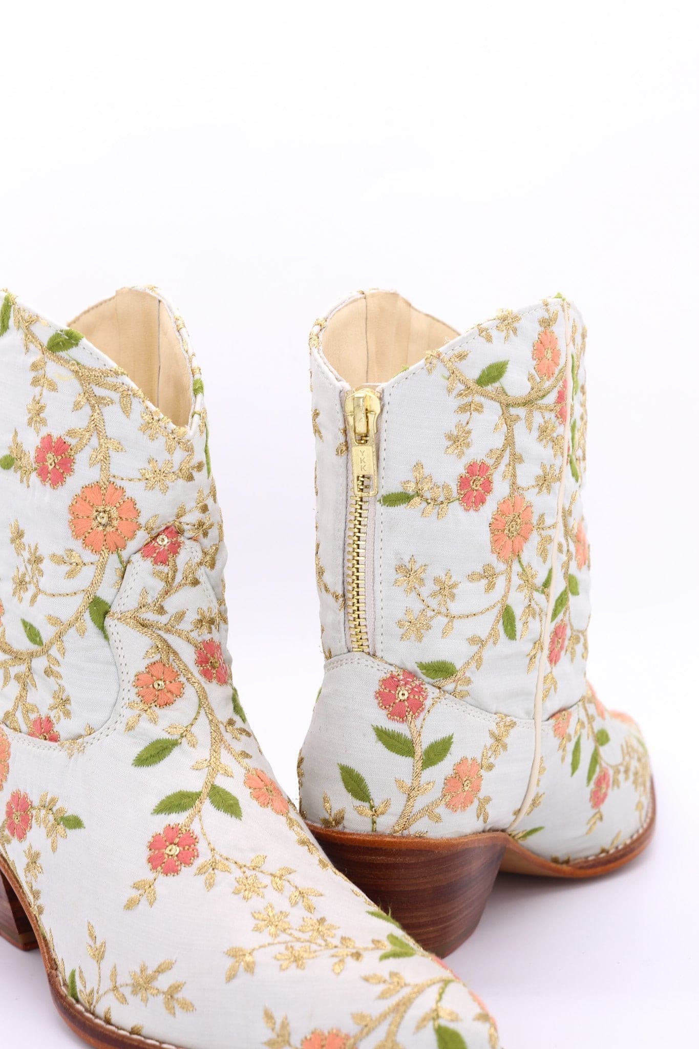 ELOISE SHORT WESTERN ANKLE BOOTS - BANGKOK TAILOR CLOTHING STORE - HANDMADE CLOTHING
