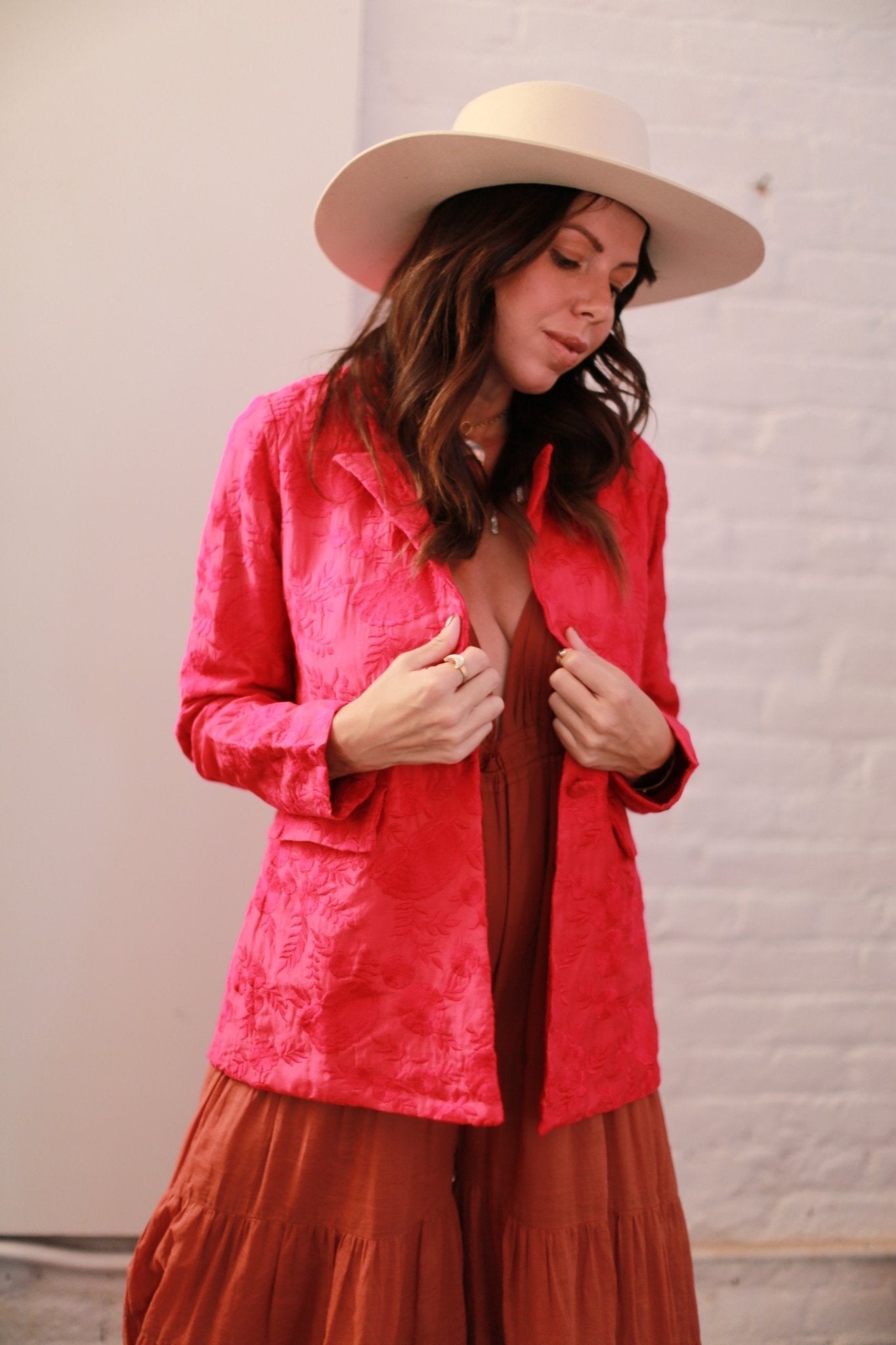 EMBROIDERED JACKET KILDA - BANGKOK TAILOR CLOTHING STORE - HANDMADE CLOTHING