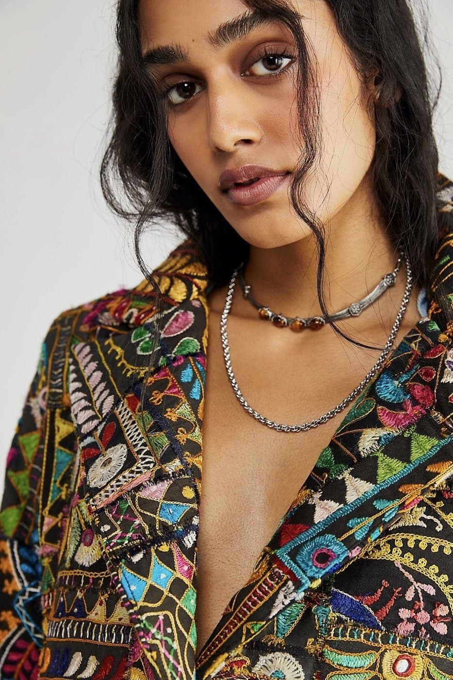 FRIDA VINTAGE PATCHWORK BLAZER X FREE PEOPLE - BANGKOK TAILOR CLOTHING STORE - HANDMADE CLOTHING