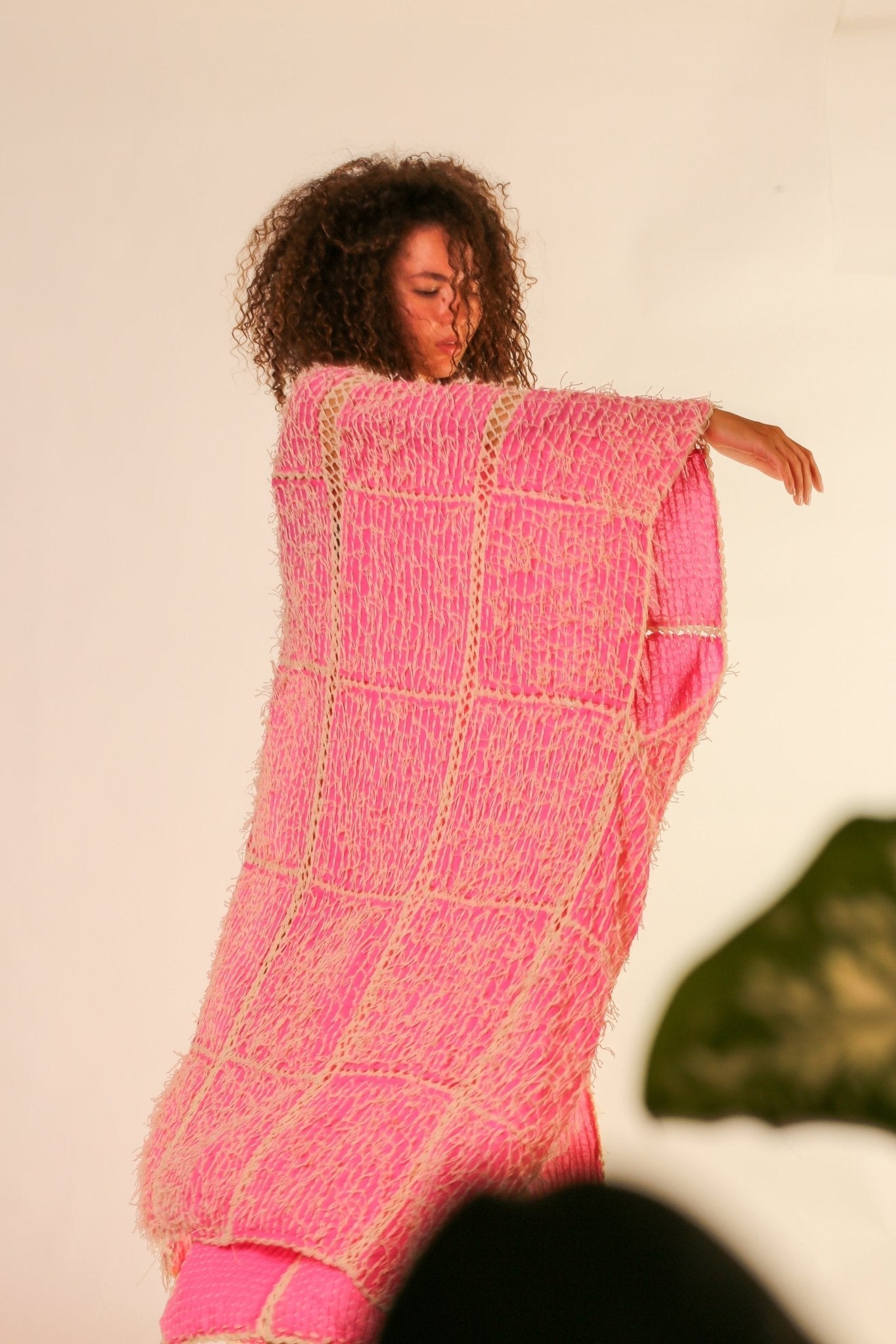 FRINGE STITCH KIMONO MADONNA - BANGKOK TAILOR CLOTHING STORE - HANDMADE CLOTHING