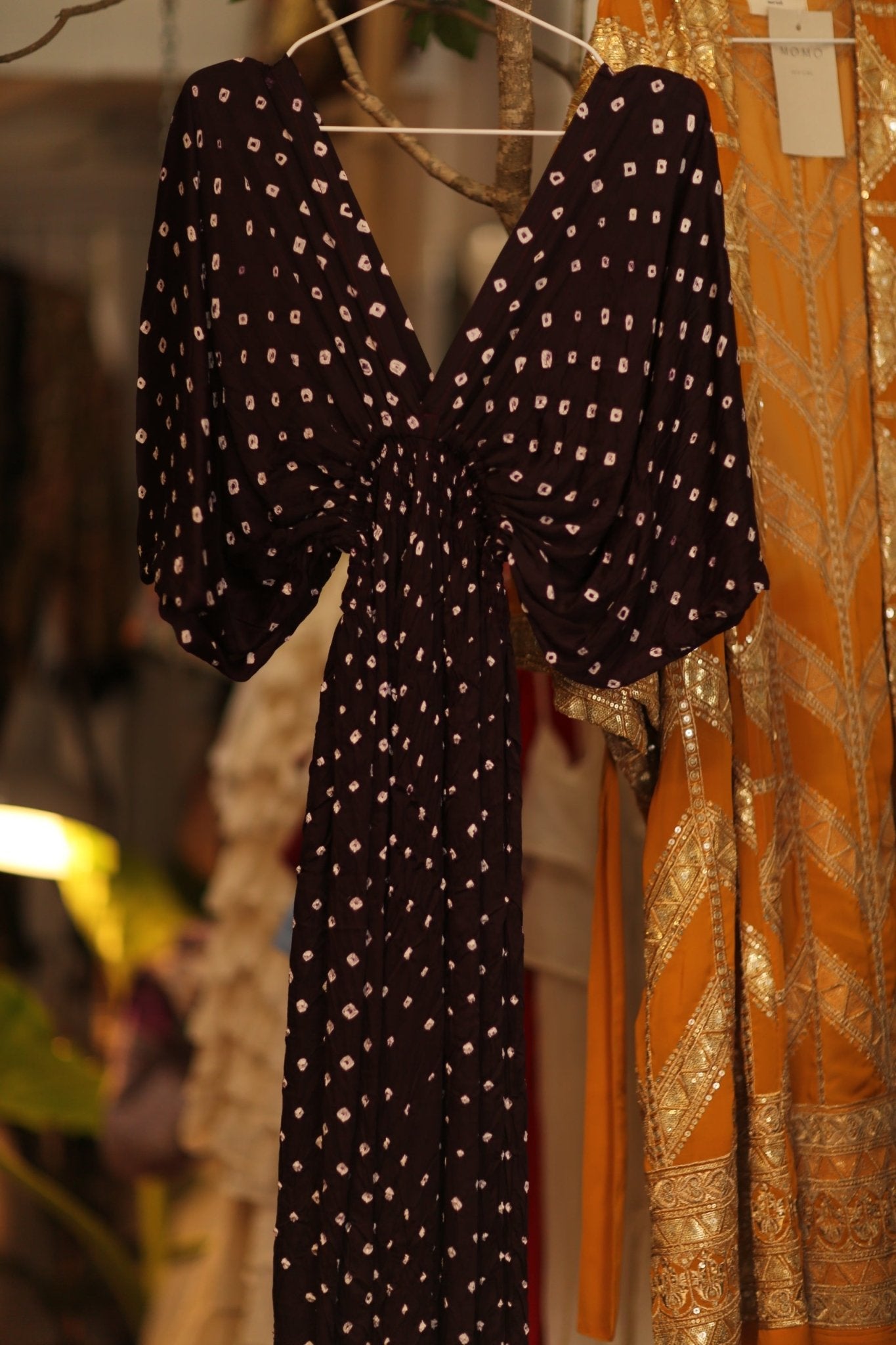 KAFTAN DRESS VAUGHN - BANGKOK TAILOR CLOTHING STORE - HANDMADE CLOTHING