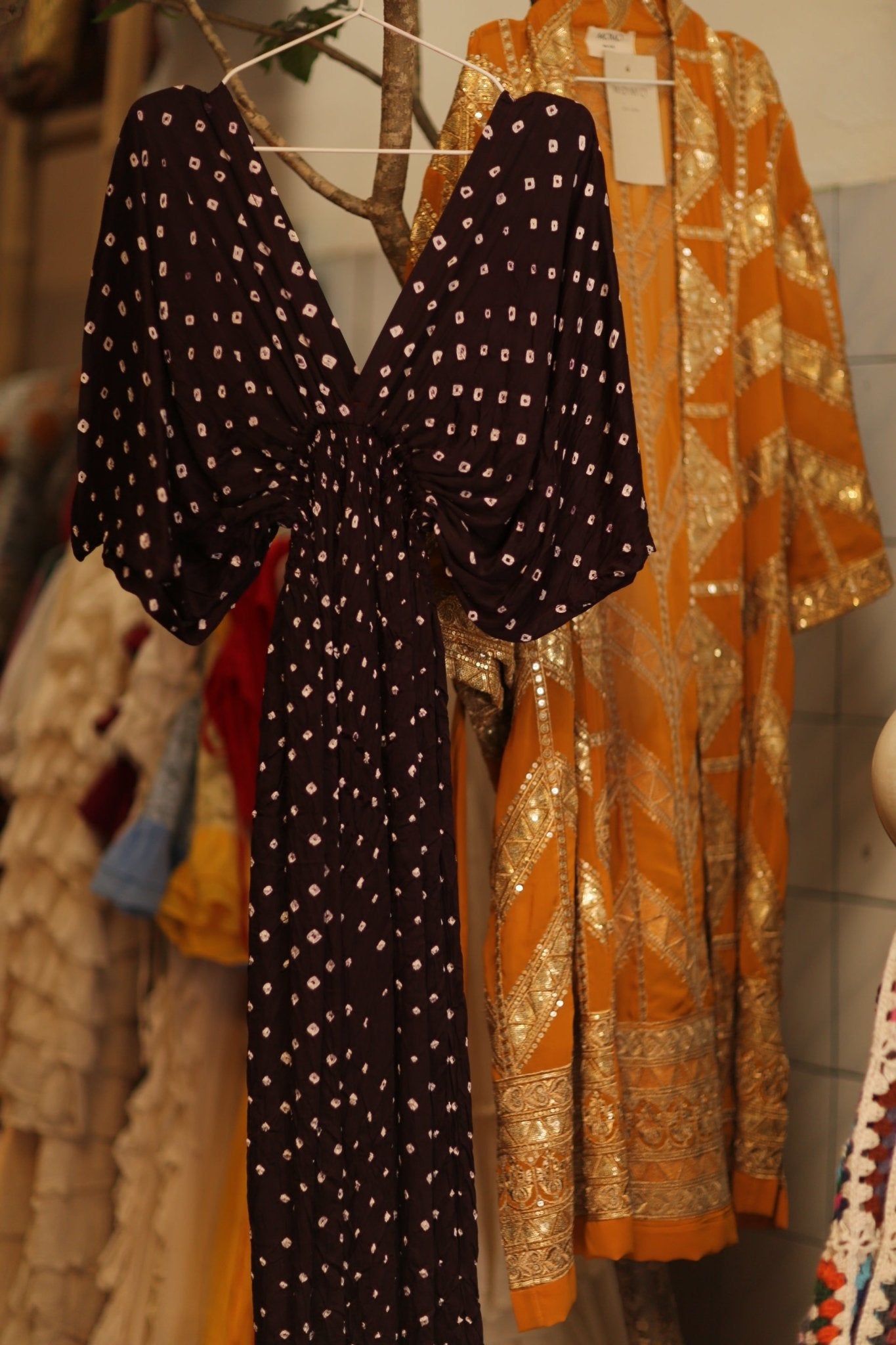 KAFTAN DRESS VAUGHN - BANGKOK TAILOR CLOTHING STORE - HANDMADE CLOTHING