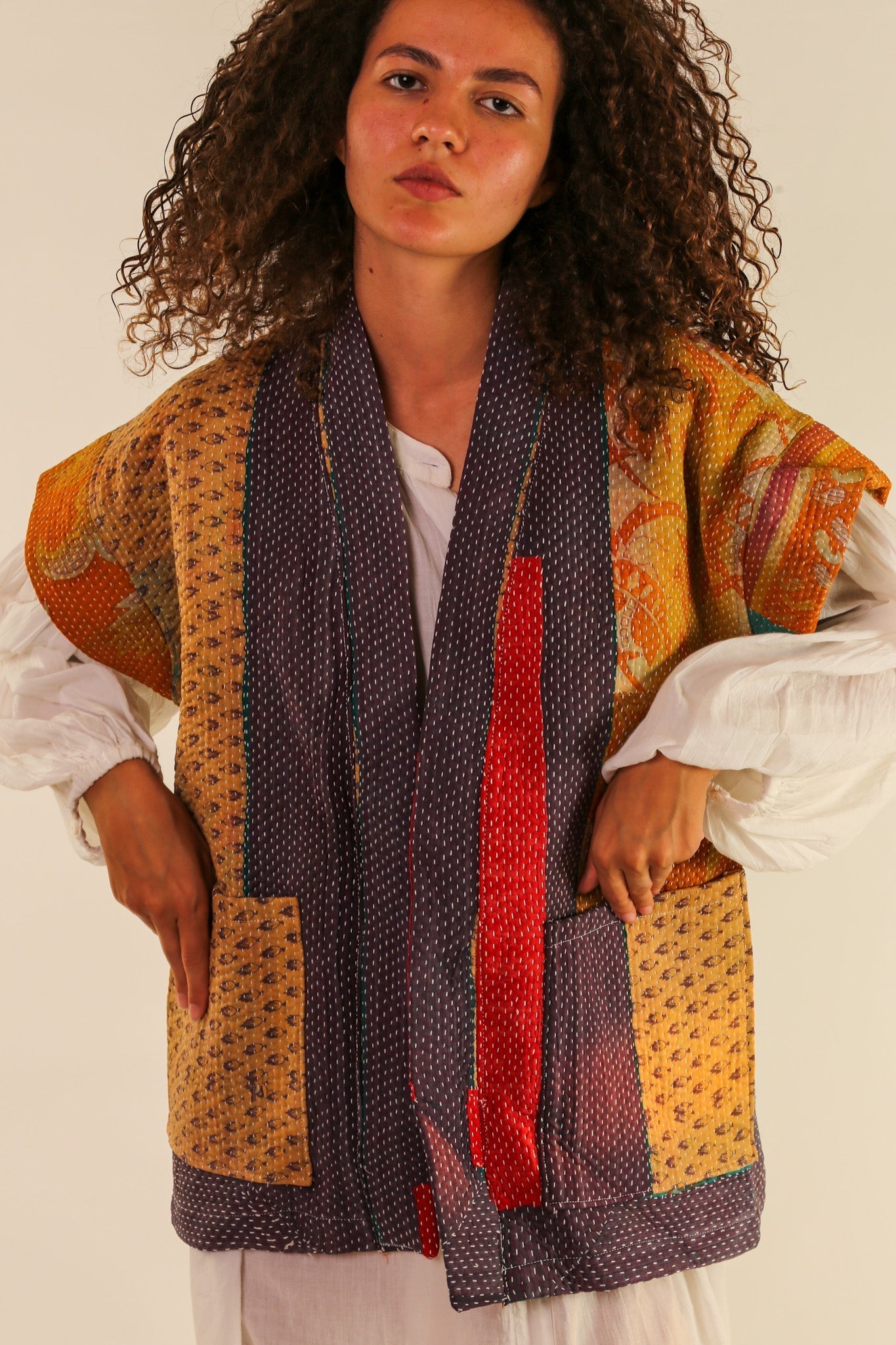 KANTHA VINTAGE QUILT ASSO - BANGKOK TAILOR CLOTHING STORE - HANDMADE CLOTHING