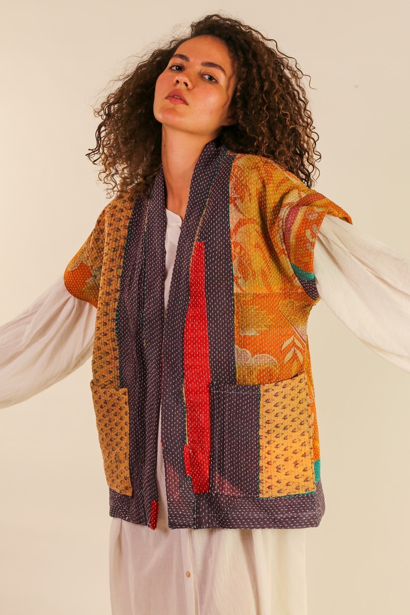KANTHA VINTAGE QUILT ASSO - BANGKOK TAILOR CLOTHING STORE - HANDMADE CLOTHING