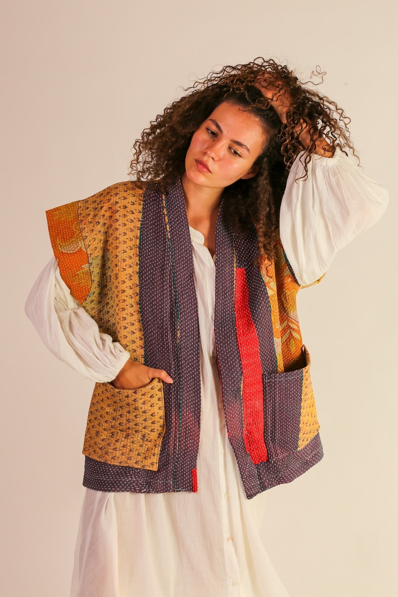 KANTHA VINTAGE QUILT ASSO - BANGKOK TAILOR CLOTHING STORE - HANDMADE CLOTHING