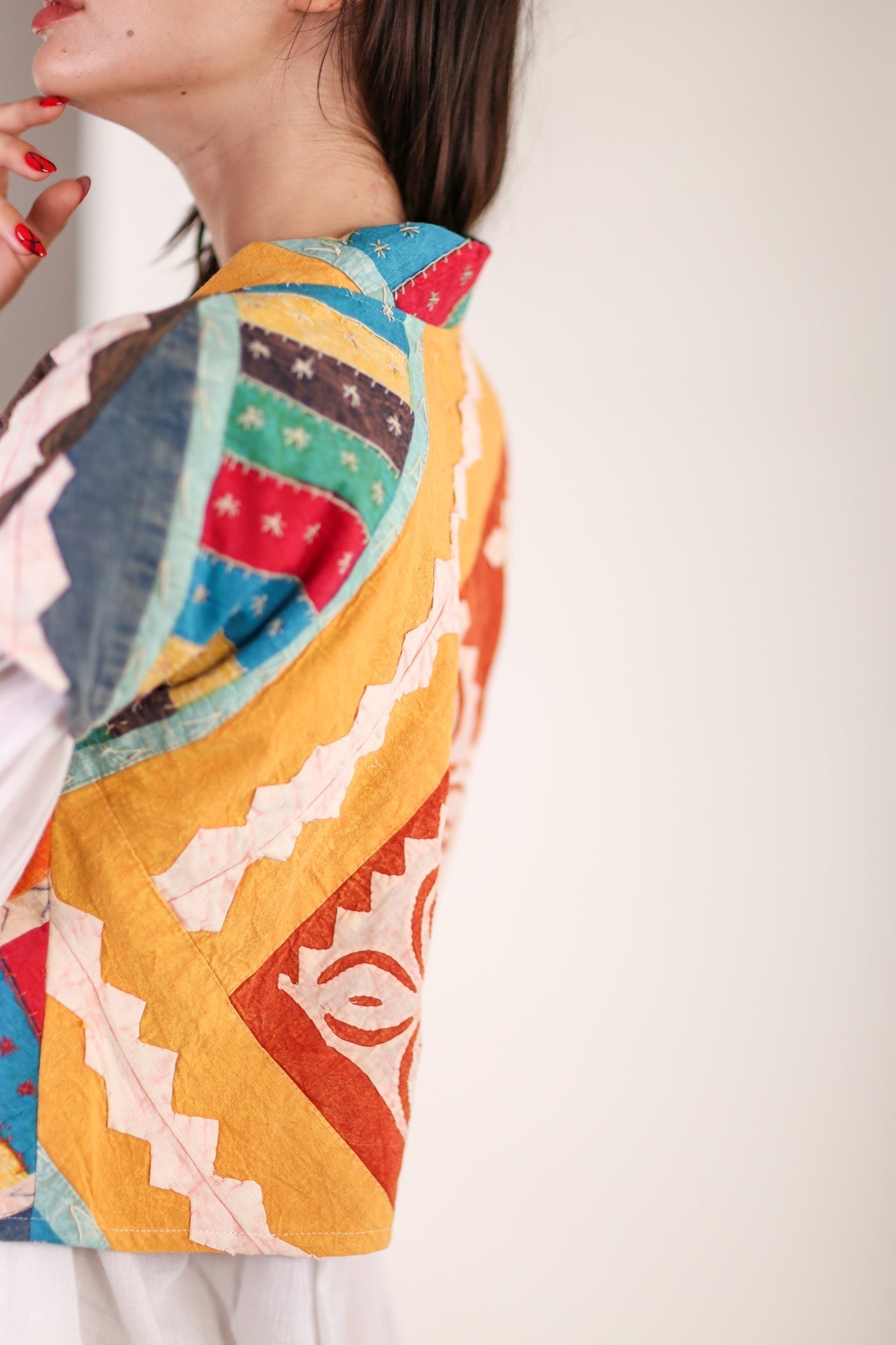 KIMONO VEST KREATREES - BANGKOK TAILOR CLOTHING STORE - HANDMADE CLOTHING