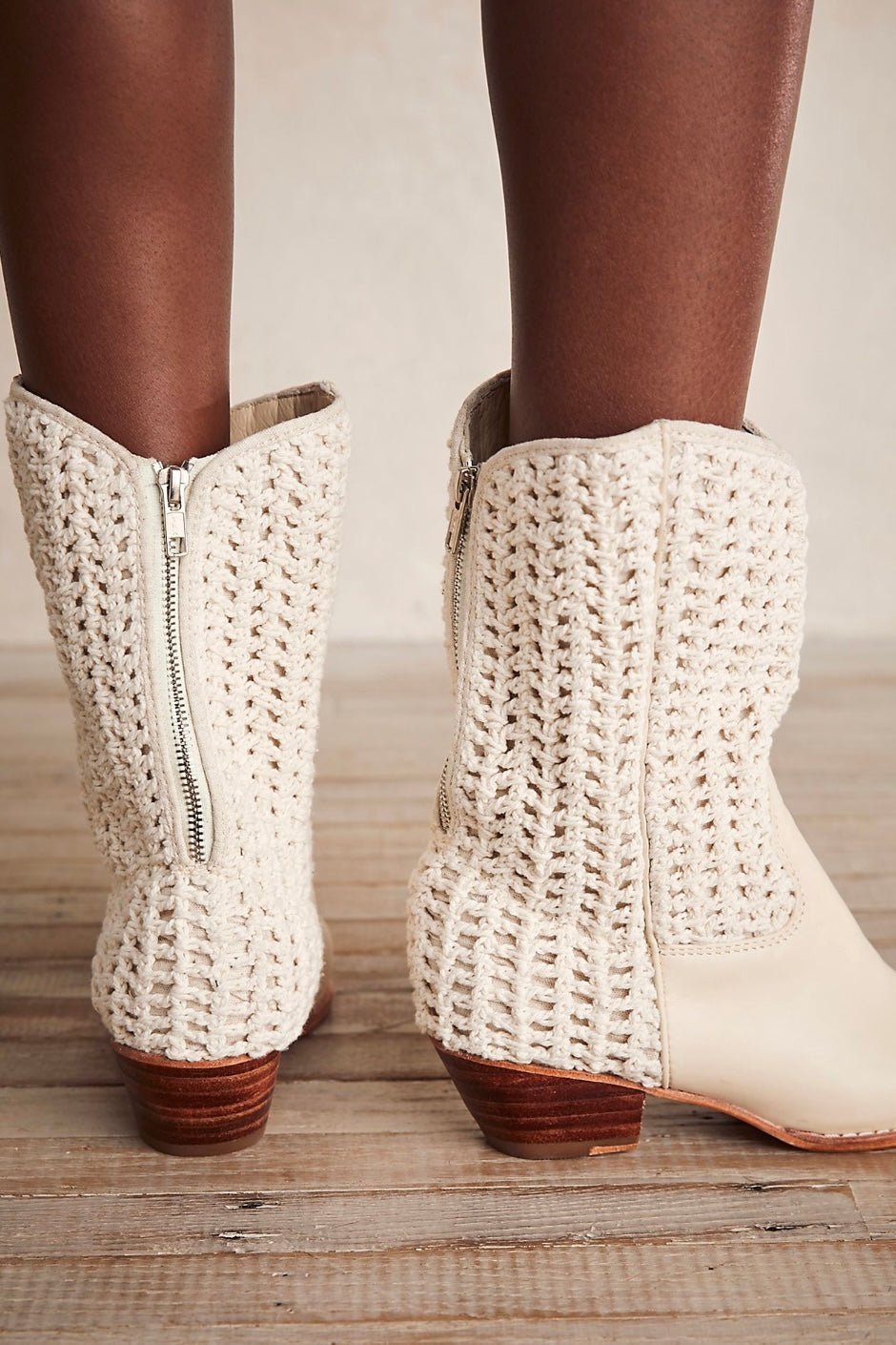 SELINA CROCHET BOOTS - BANGKOK TAILOR CLOTHING STORE - HANDMADE CLOTHING