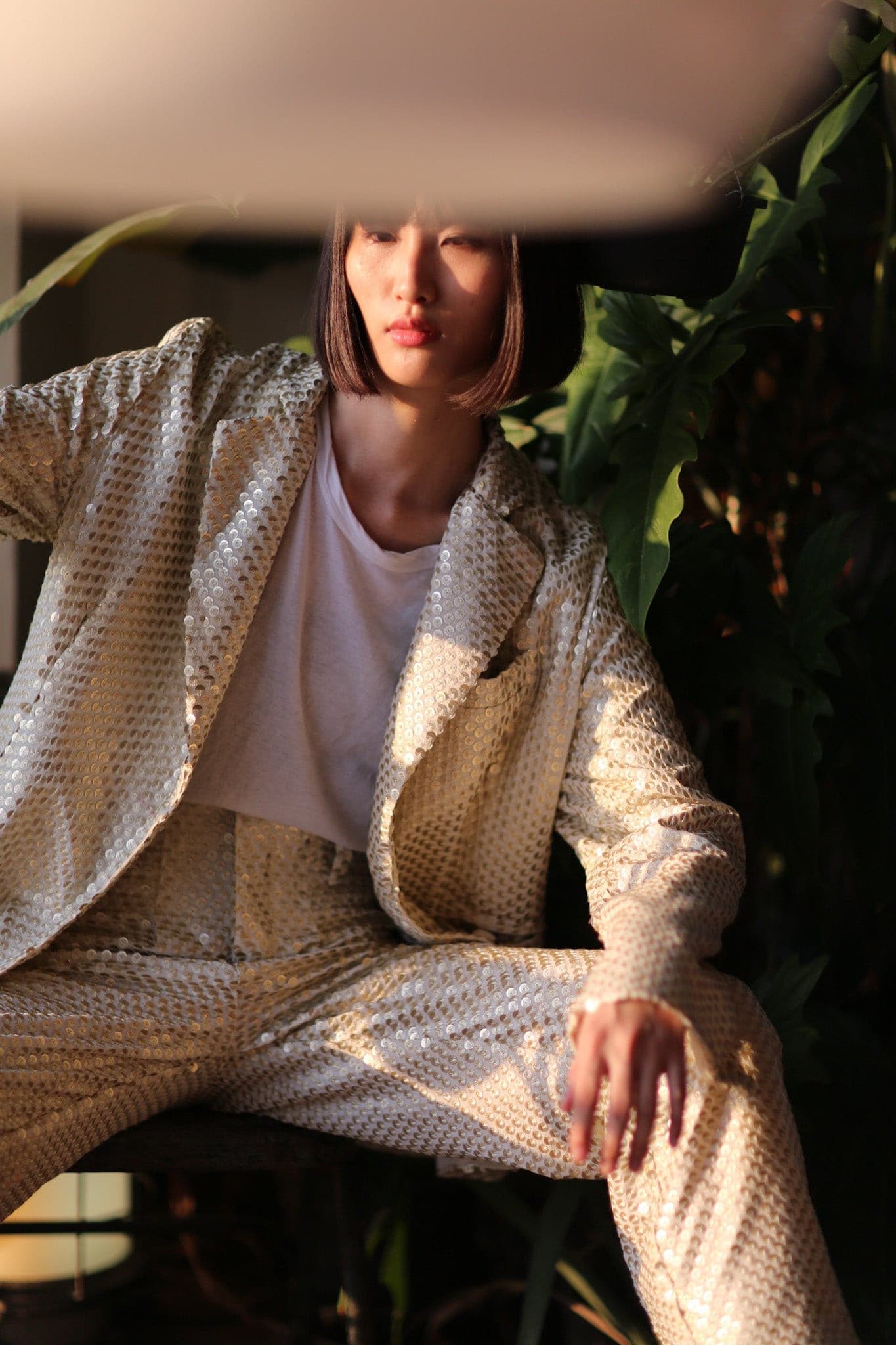 SEQUIN EMBROIDERED JACKET ASAMI - BANGKOK TAILOR CLOTHING STORE - HANDMADE CLOTHING