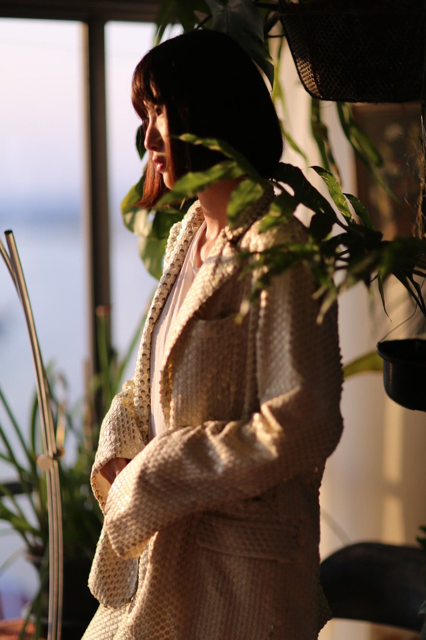 SEQUIN EMBROIDERED JACKET ASAMI - BANGKOK TAILOR CLOTHING STORE - HANDMADE CLOTHING