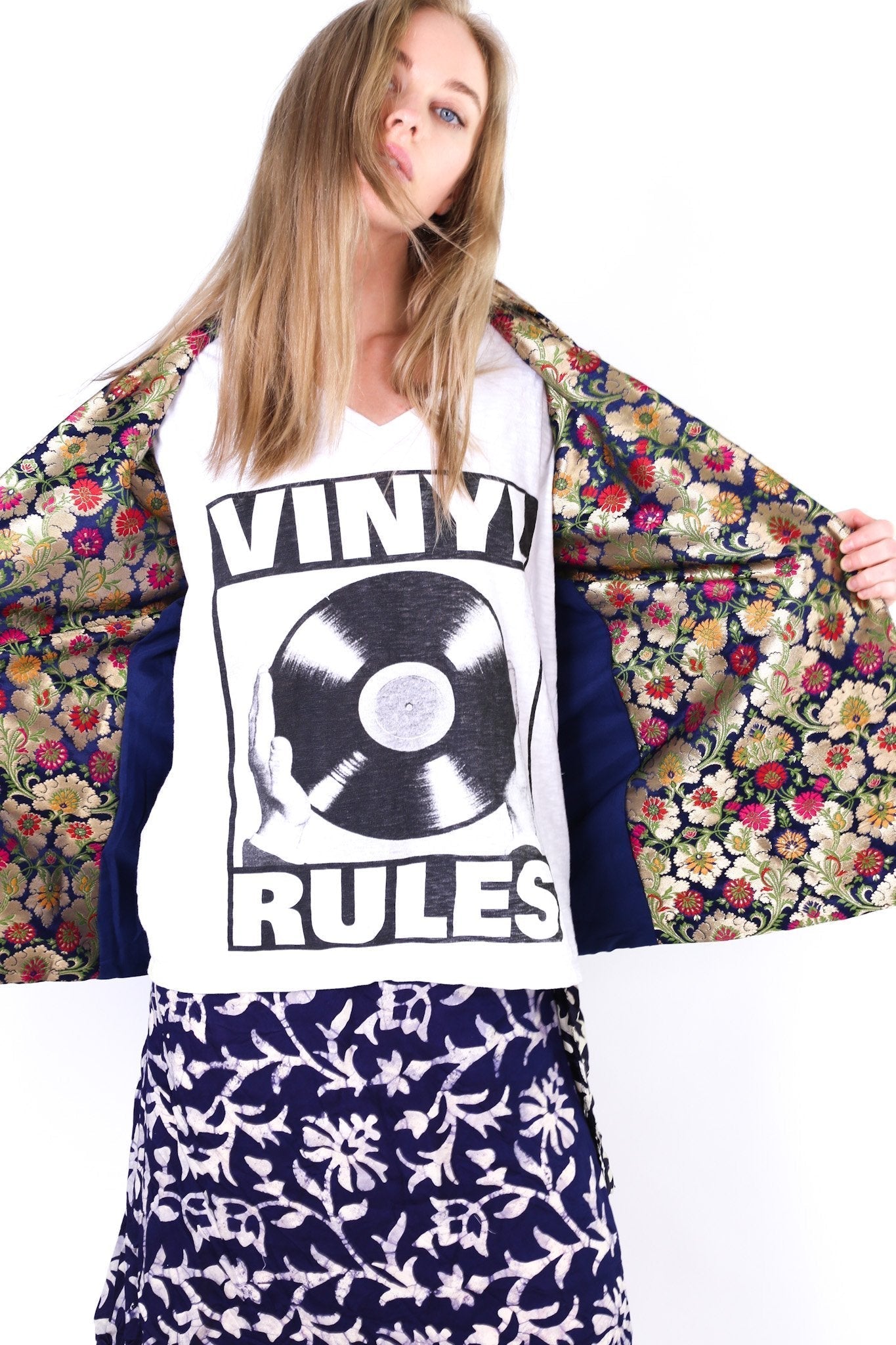 SILK BLAZER JACKET MAXINE - BANGKOK TAILOR CLOTHING STORE - HANDMADE CLOTHING