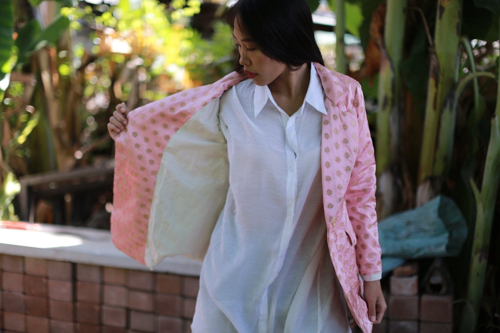 SILK JACKET FRIDA - BANGKOK TAILOR CLOTHING STORE - HANDMADE CLOTHING