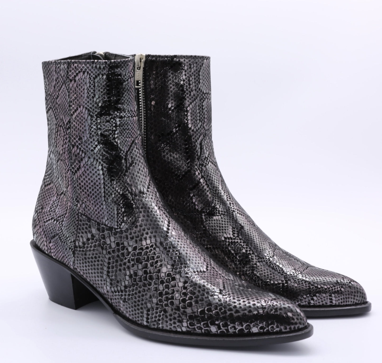 Snake Skin Ankle Boots Liz - BANGKOK TAILOR CLOTHING STORE - HANDMADE CLOTHING
