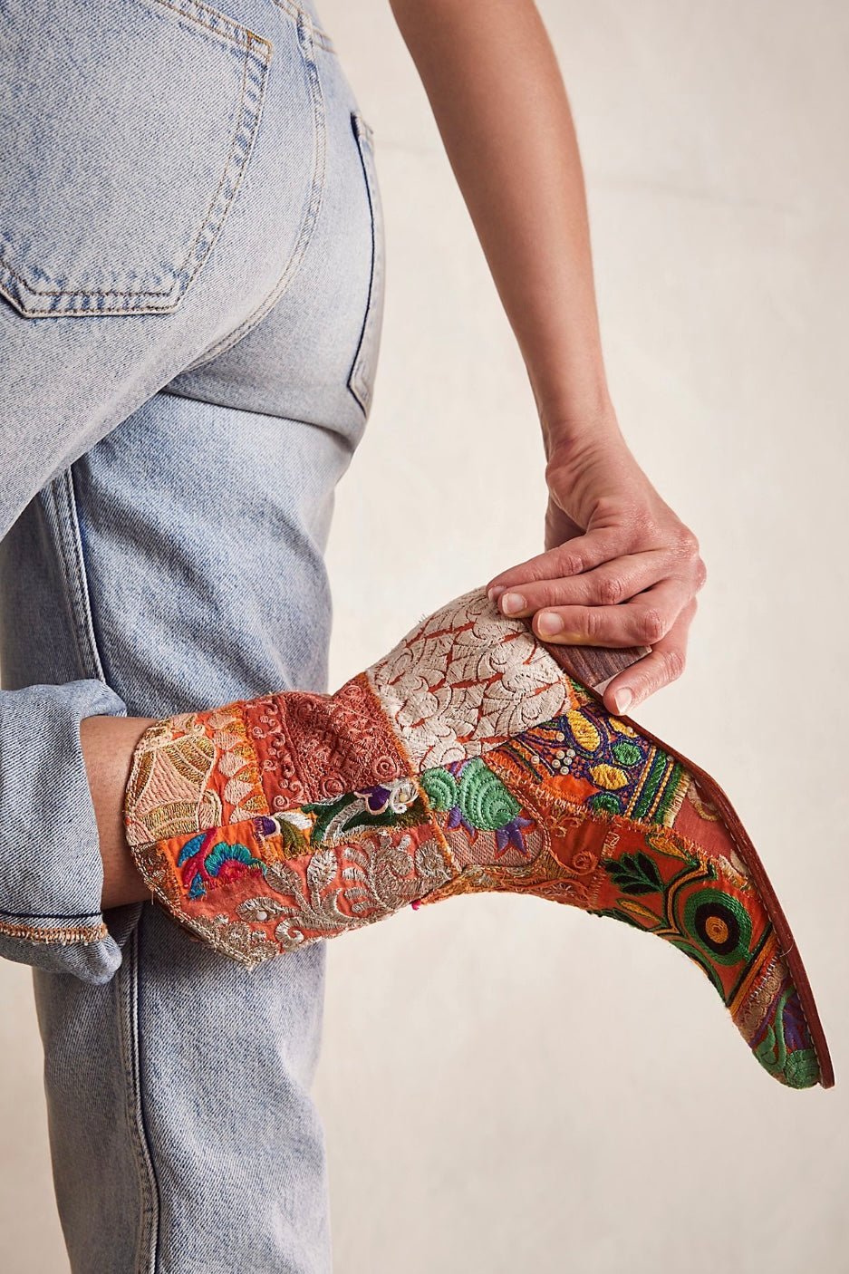 SUNNY DAYS ANKLE BOOTS - BANGKOK TAILOR CLOTHING STORE - HANDMADE CLOTHING