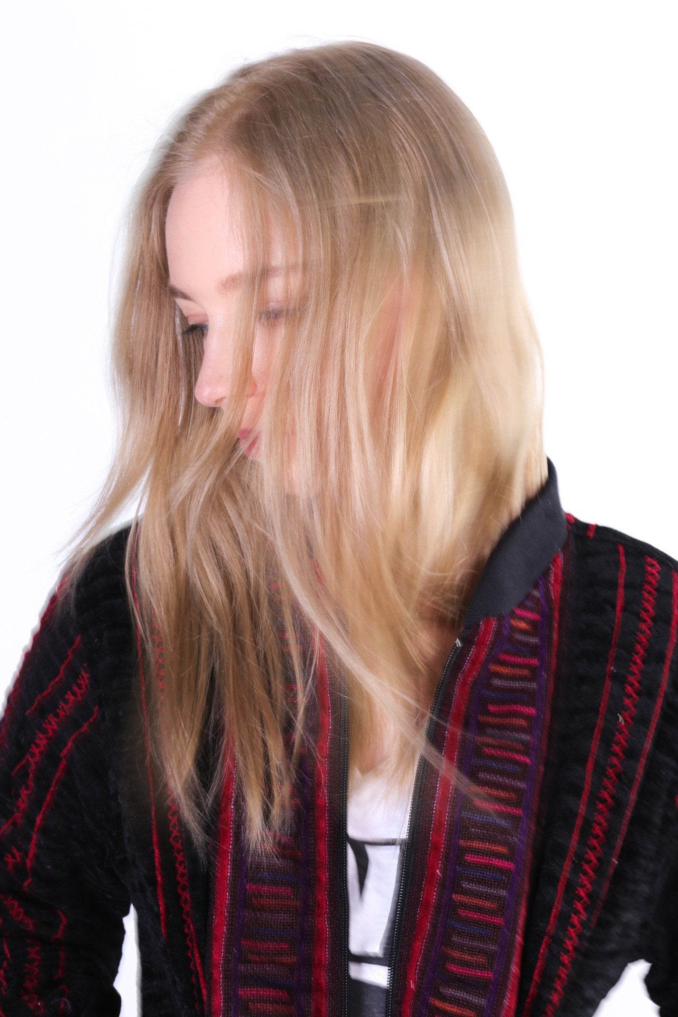 TRIBAL BOMBER JACKET AURORA - BANGKOK TAILOR CLOTHING STORE - HANDMADE CLOTHING