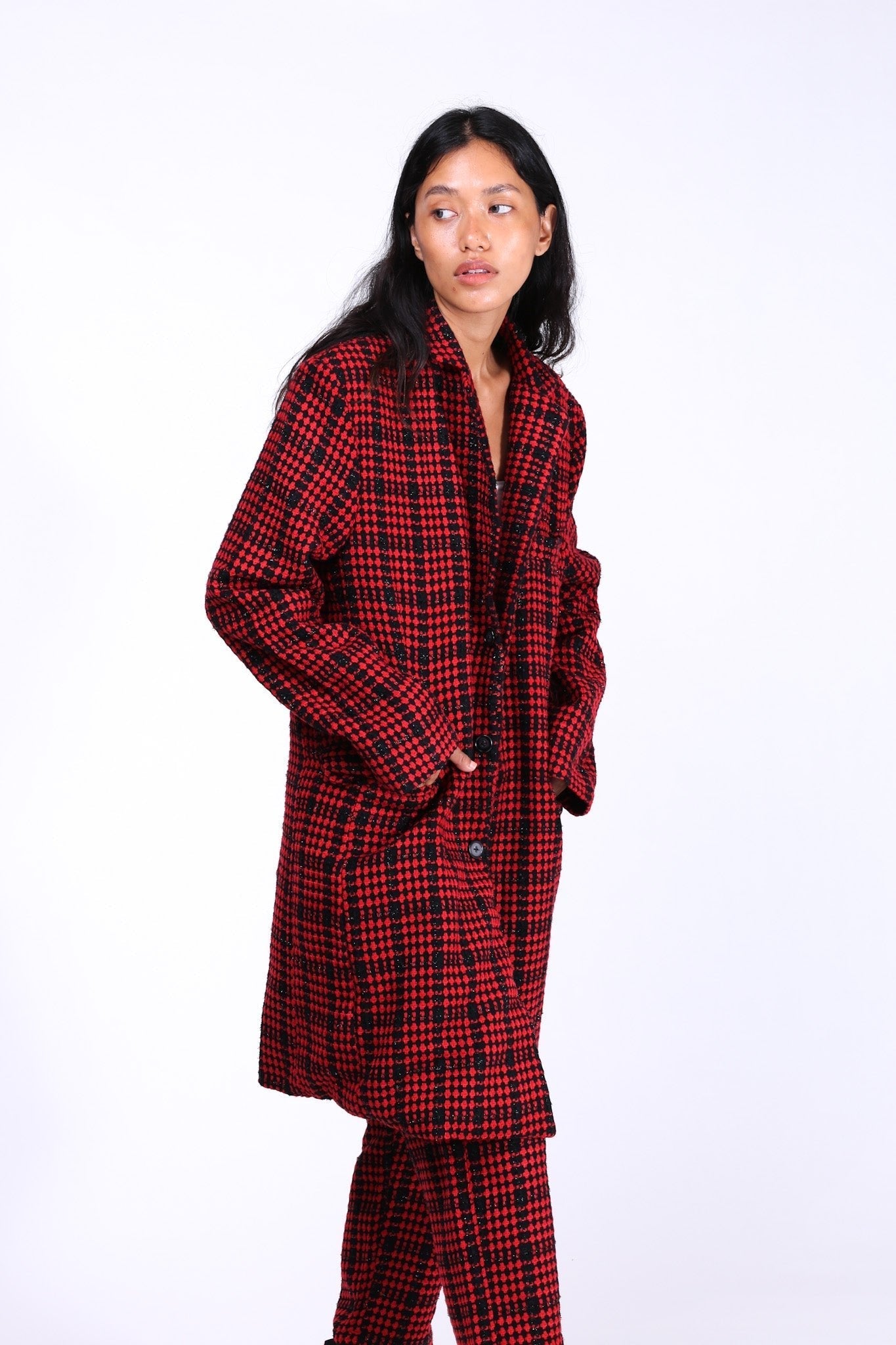 WOOL JACKET COAT JACKIE - BANGKOK TAILOR CLOTHING STORE - HANDMADE CLOTHING