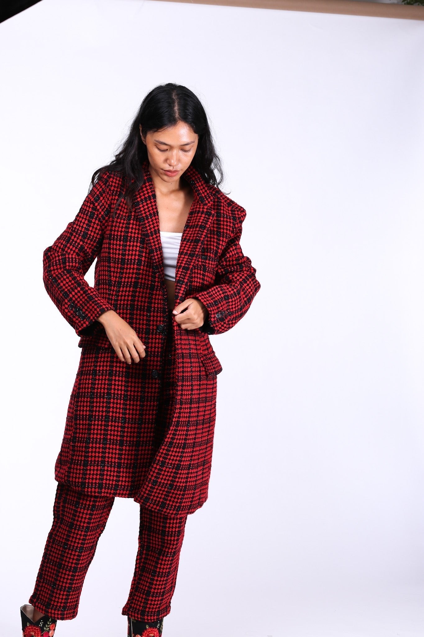 WOOL JACKET COAT JACKIE - BANGKOK TAILOR CLOTHING STORE - HANDMADE CLOTHING