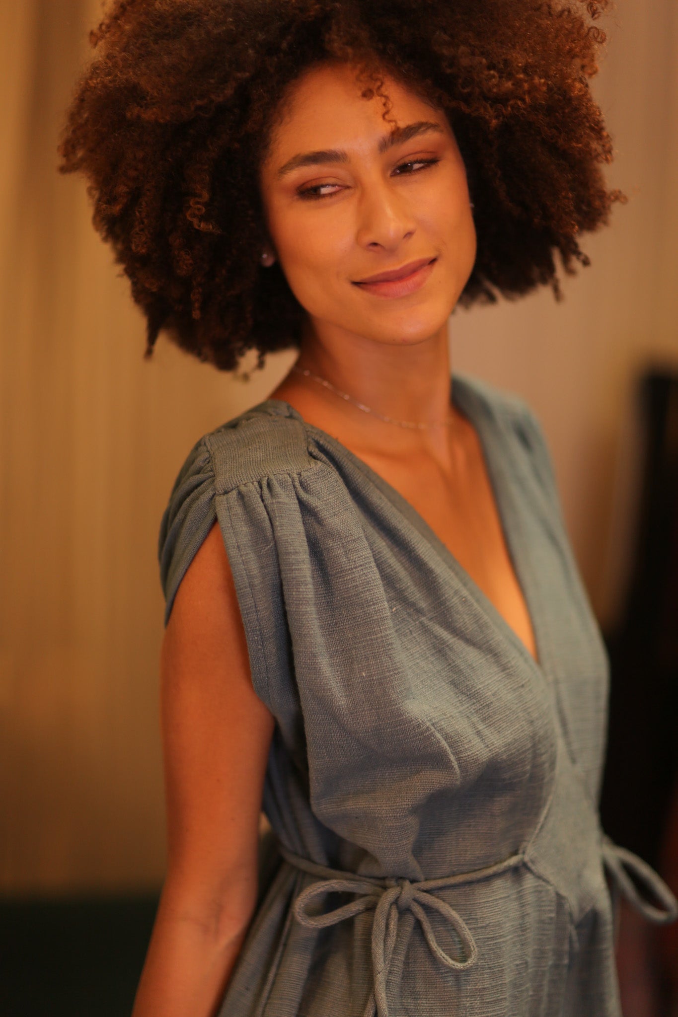 100% COTTON VICTORIA LEADBLUE - BANGKOK TAILOR CLOTHING STORE - HANDMADE CLOTHING